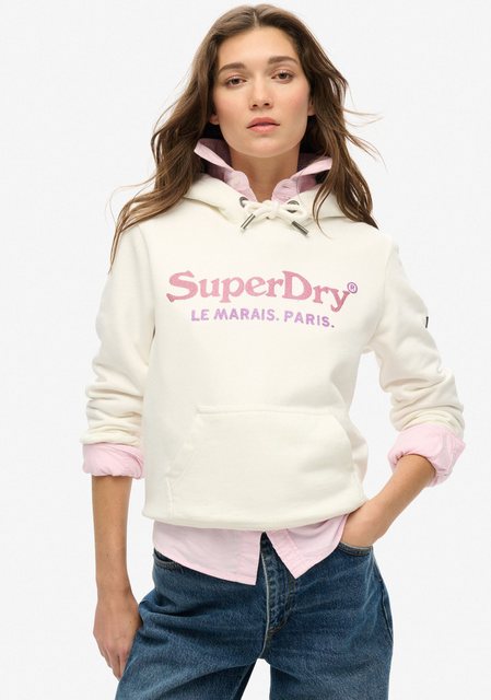 Superdry Kapuzensweatshirt METALLIC VENUE HOODIE günstig online kaufen