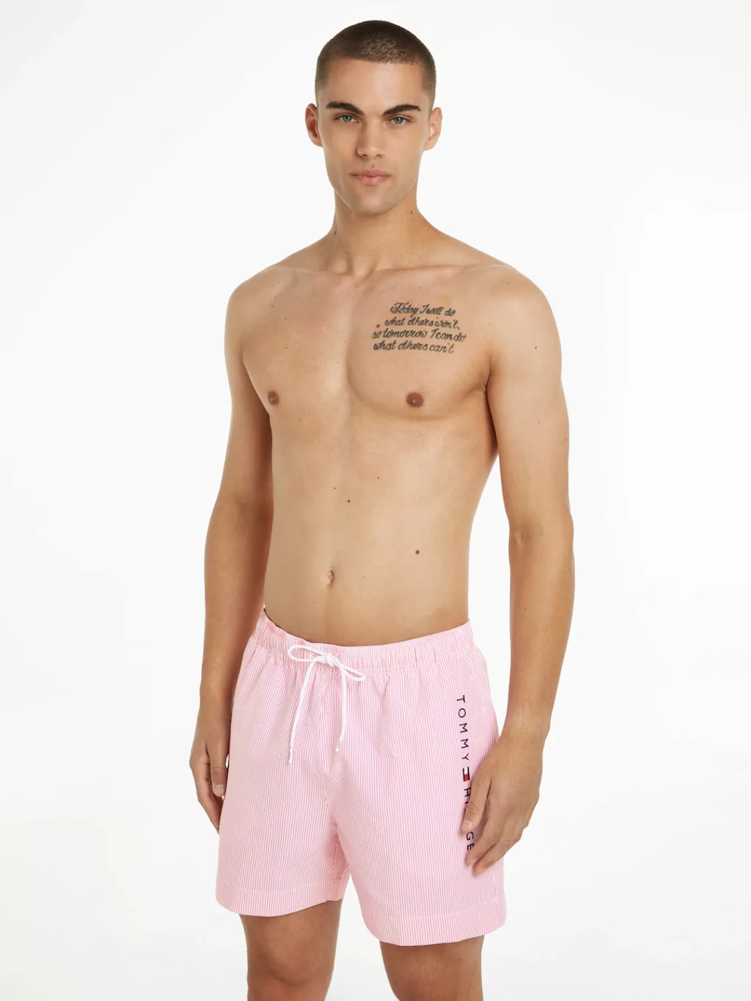 Tommy Hilfiger Swimwear Badeshorts "MEDIUM DRAWSTRING STRIPE" günstig online kaufen