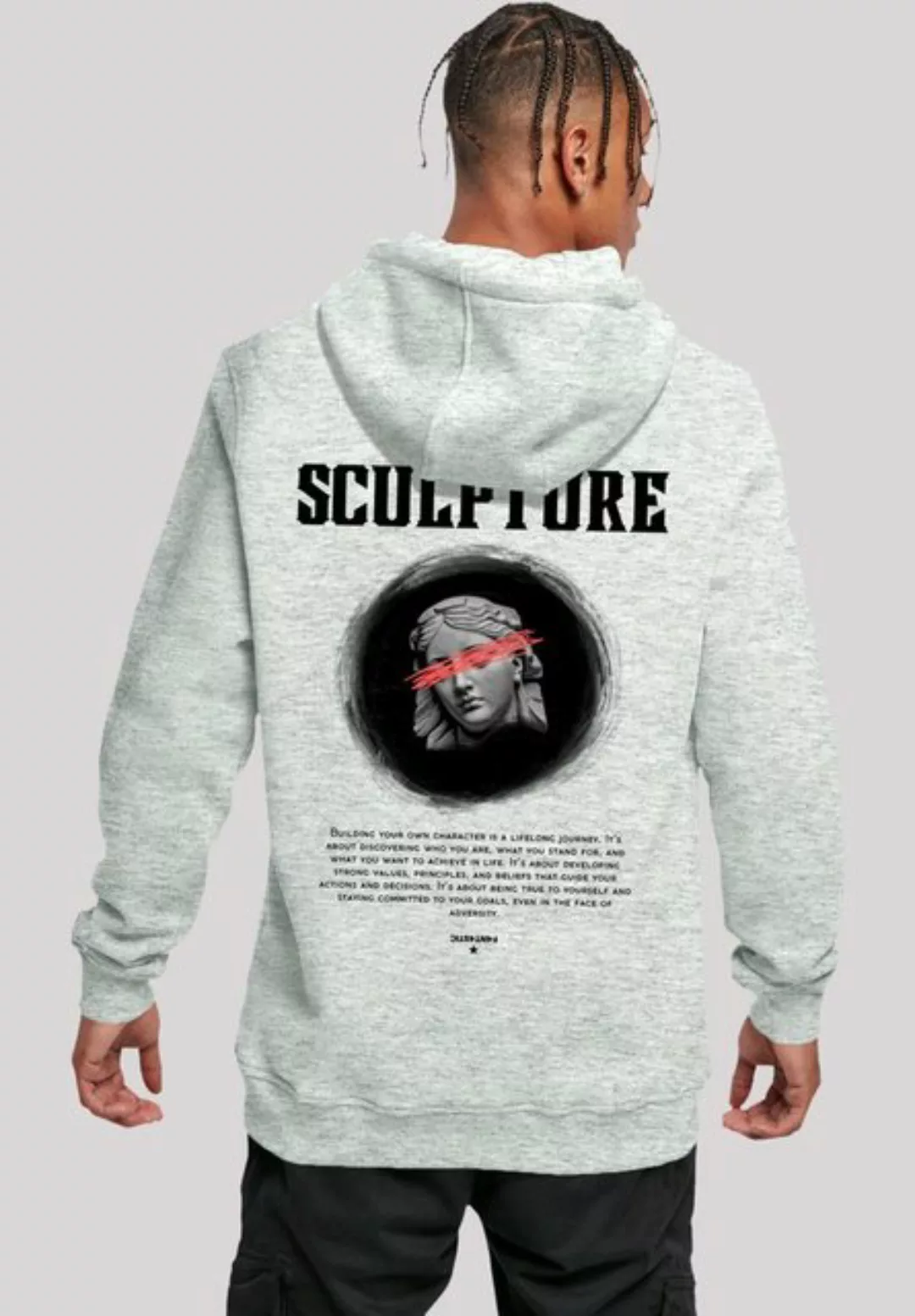 F4NT4STIC Kapuzenpullover SCULPTURE x F4NT4STIC Print günstig online kaufen