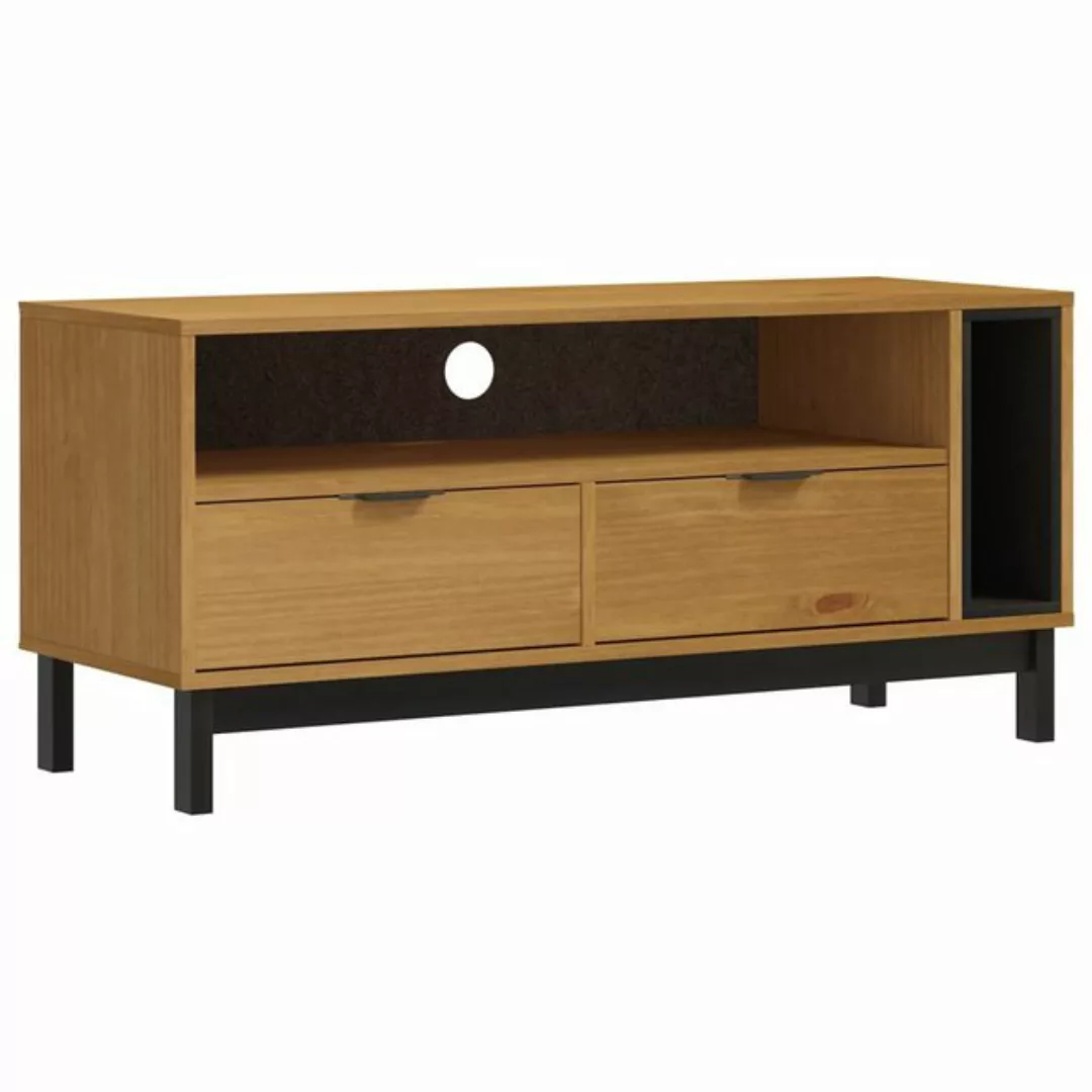 vidaXL TV-Schrank TV-Schrank FLAM 110x40x50 cm Massivholz Kiefer günstig online kaufen