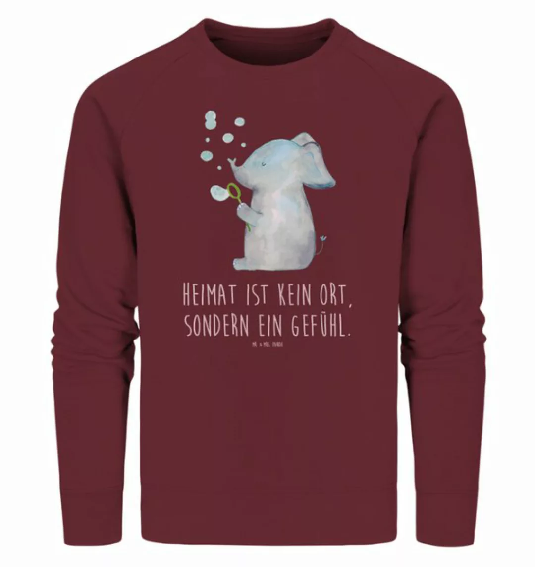 Mr. & Mrs. Panda Longpullover Größe XS Elefant Seifenblasen - Burgundy - Ge günstig online kaufen