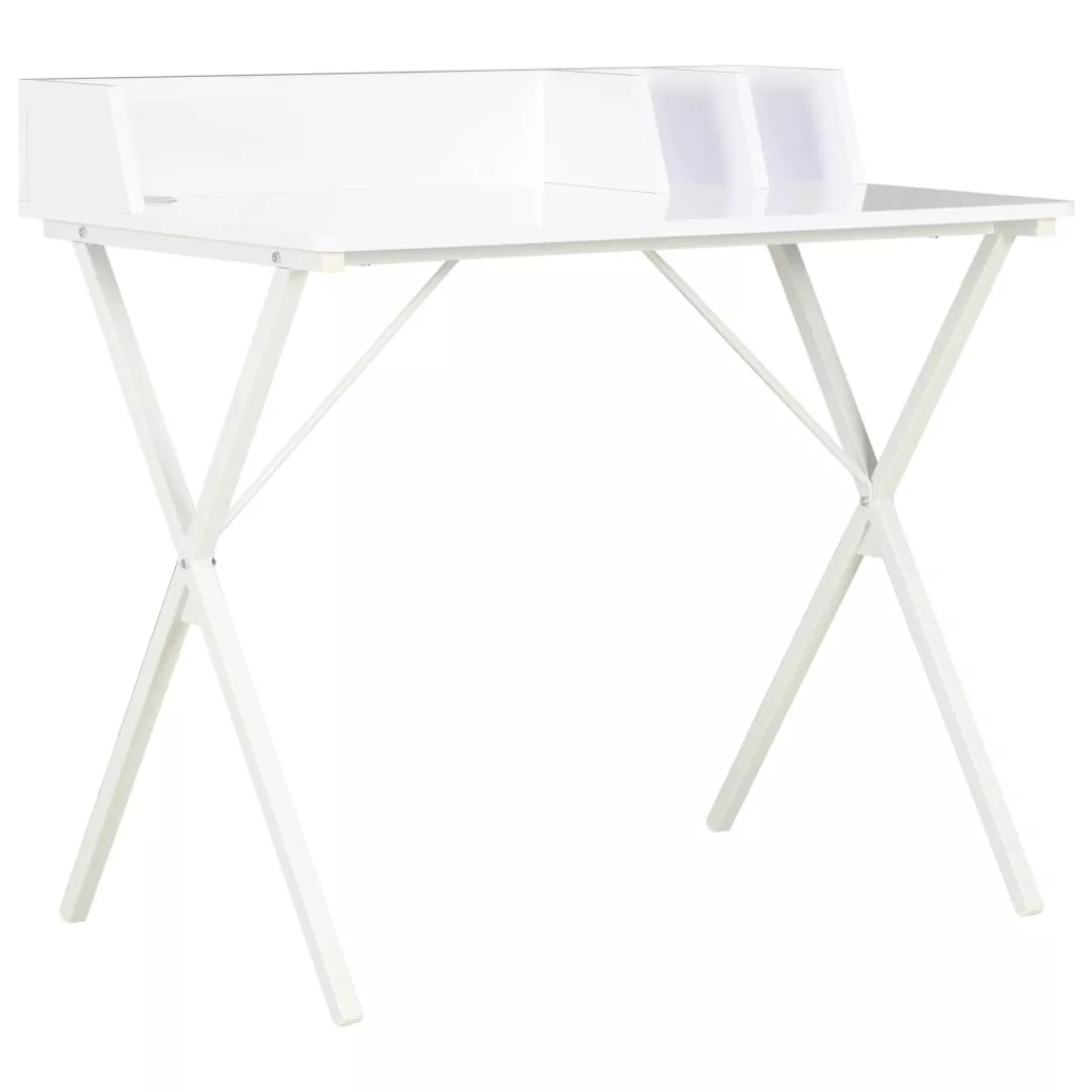 Schreibtisch Weiß 80x50x84 Cm günstig online kaufen