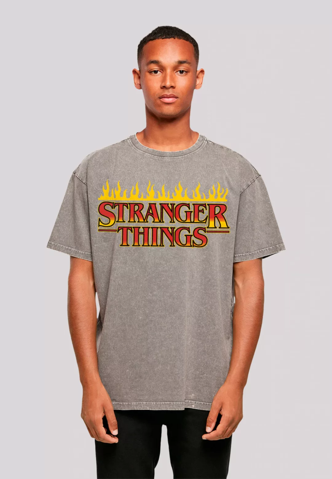 F4NT4STIC T-Shirt "Stranger Things Fire Logo Men Netflix TV Series", Premiu günstig online kaufen