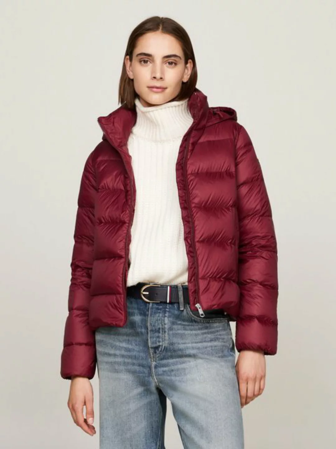 Tommy Hilfiger Steppjacke mit Logoprägung günstig online kaufen