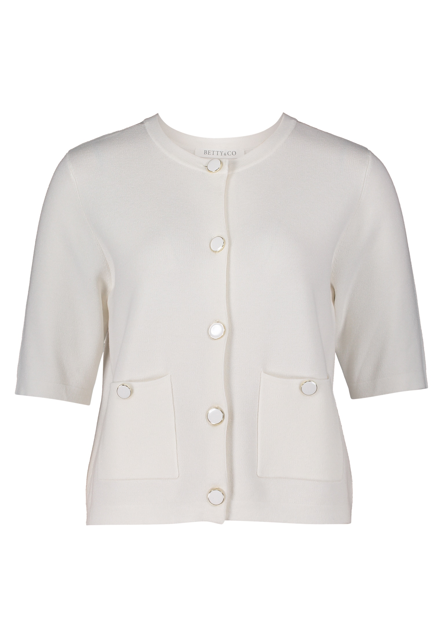 Betty&Co Strickjacke "Betty & Co Damen Strick-Cardigan mit Knopfleiste" günstig online kaufen