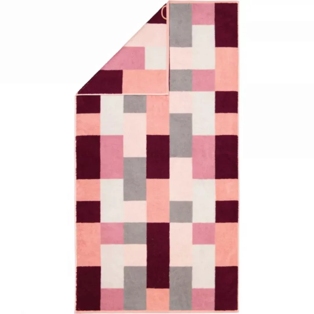 Cawö Handtücher Shades Karo 6236 - Farbe: beere - 22 - Duschtuch 70x140 cm günstig online kaufen
