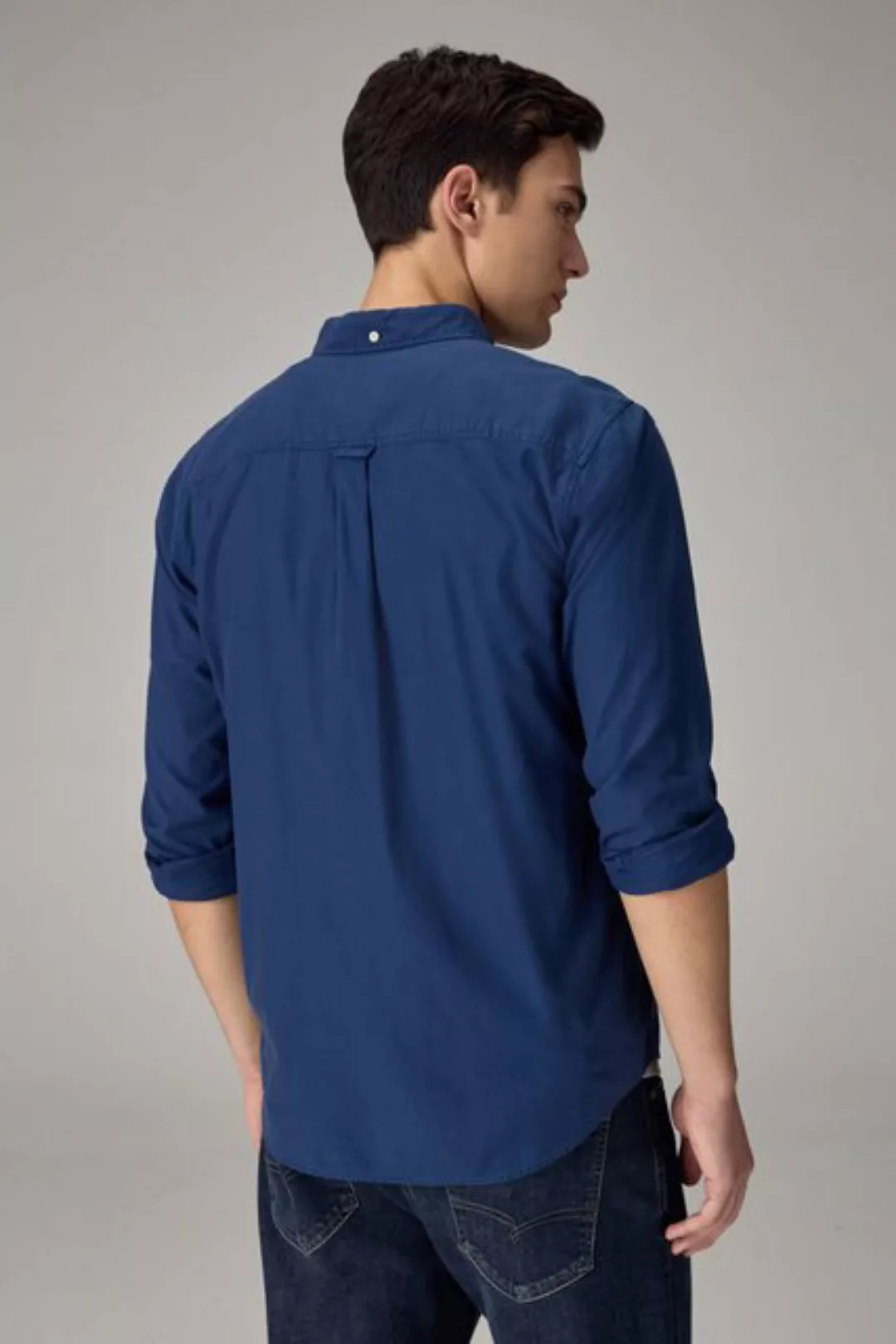 Next Langarmhemd Weiches, langärmeliges Hemd (1-tlg) günstig online kaufen