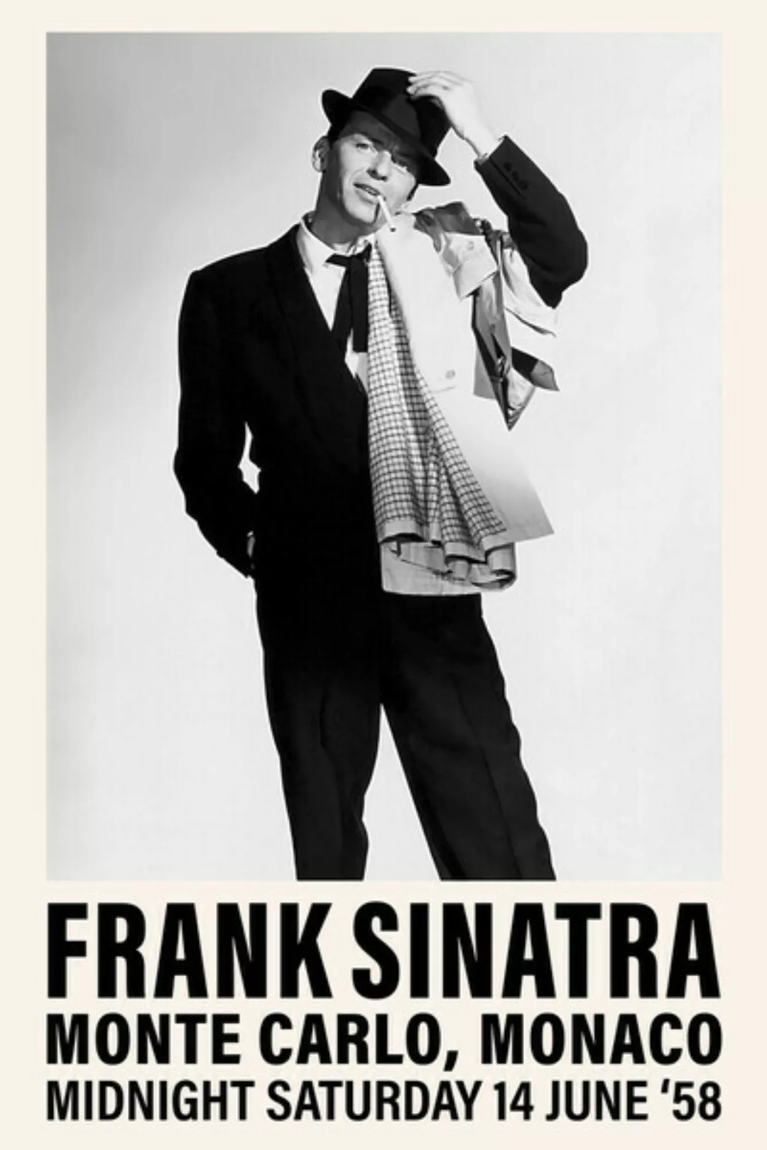 Poster / Leinwandbild - Frank Sinatra günstig online kaufen