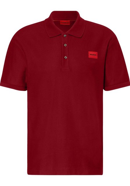 HUGO Poloshirt Dereso Herren Shirt mit Kragen Hugo Boss Polo kurzarm mit Lo günstig online kaufen