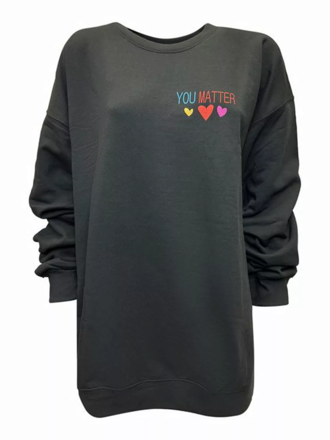 Worldclassca Sweatshirt Worldclassca Oversized Sweatshirt YOU MATTER Print günstig online kaufen