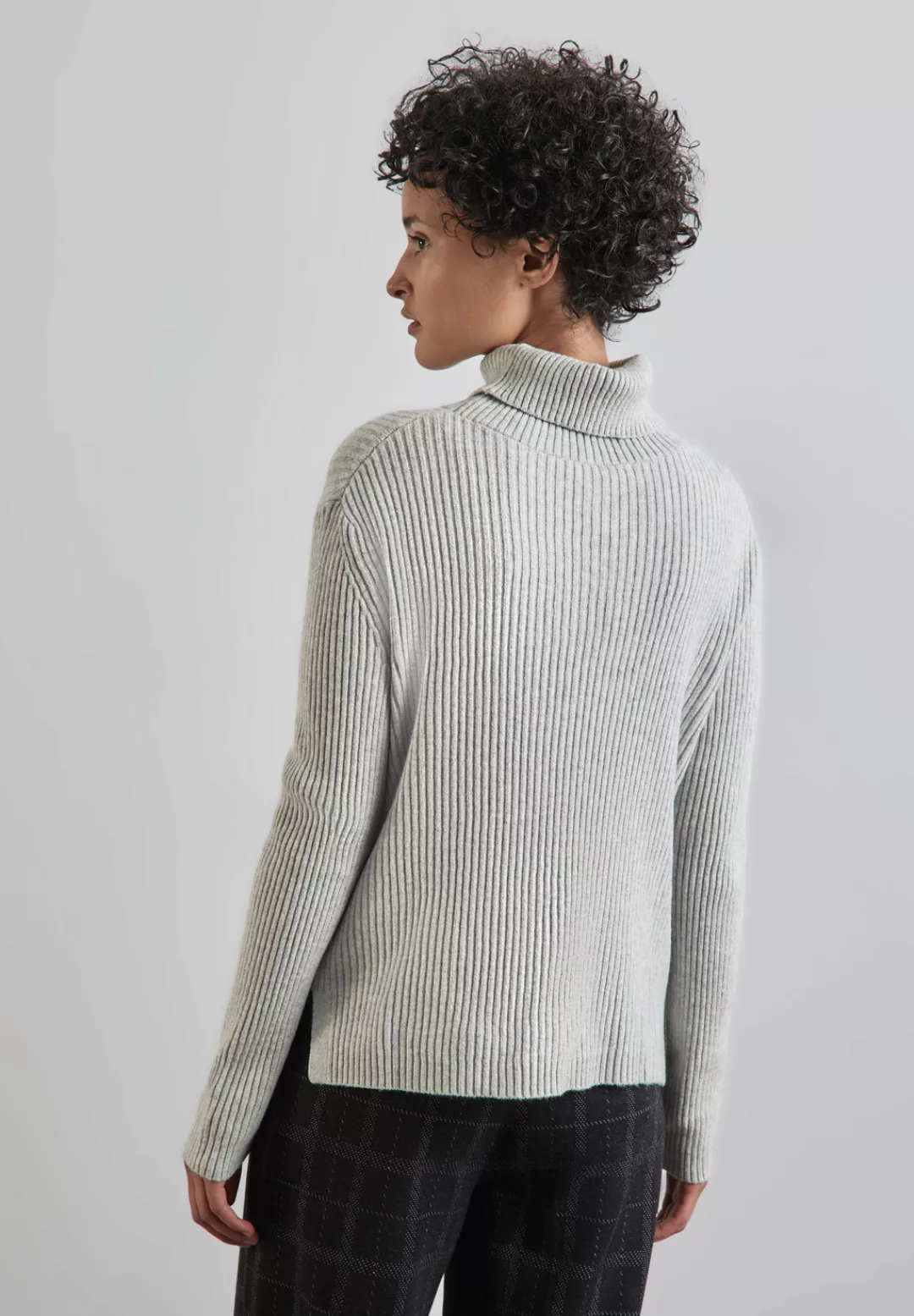 STREET ONE Strickpullover, mit Stehkragen günstig online kaufen