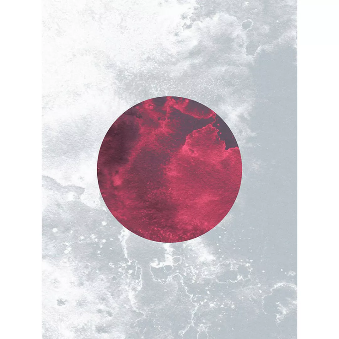 Komar Wandbild Solum Ignis Abstrakt B/L: ca. 30x40 cm günstig online kaufen