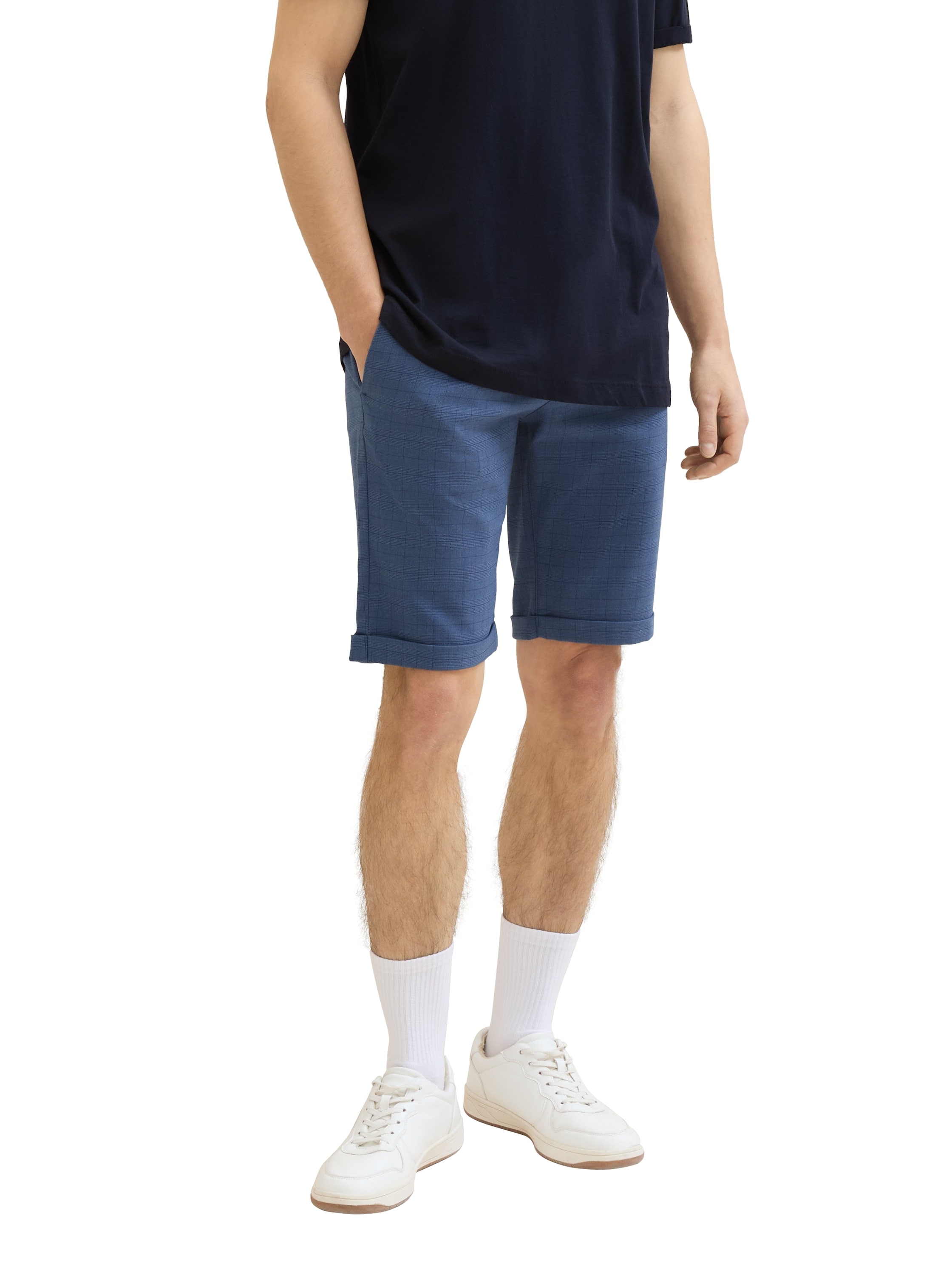 TOM TAILOR Denim Chinoshorts, in karierter Optik günstig online kaufen