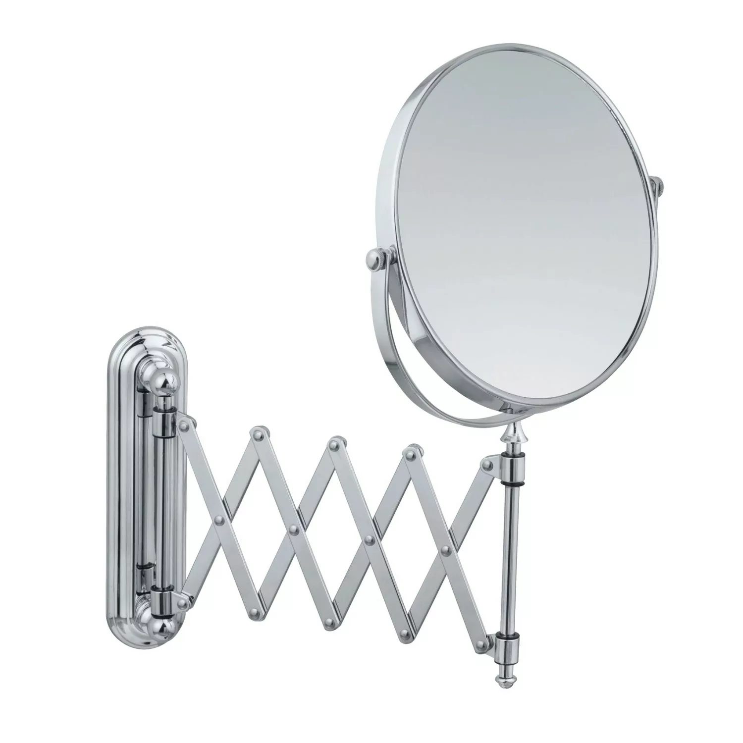 Wenko Kosmetik-Wandspiegel Teleskop Deluxe Chrom glänzend günstig online kaufen