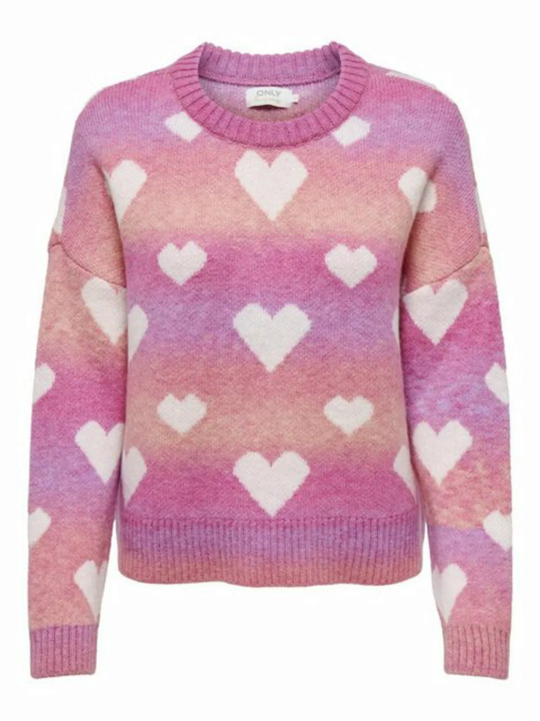 ONLY Strickpullover ONLAIDA L/S HEART PULLOVER EX KNT günstig online kaufen