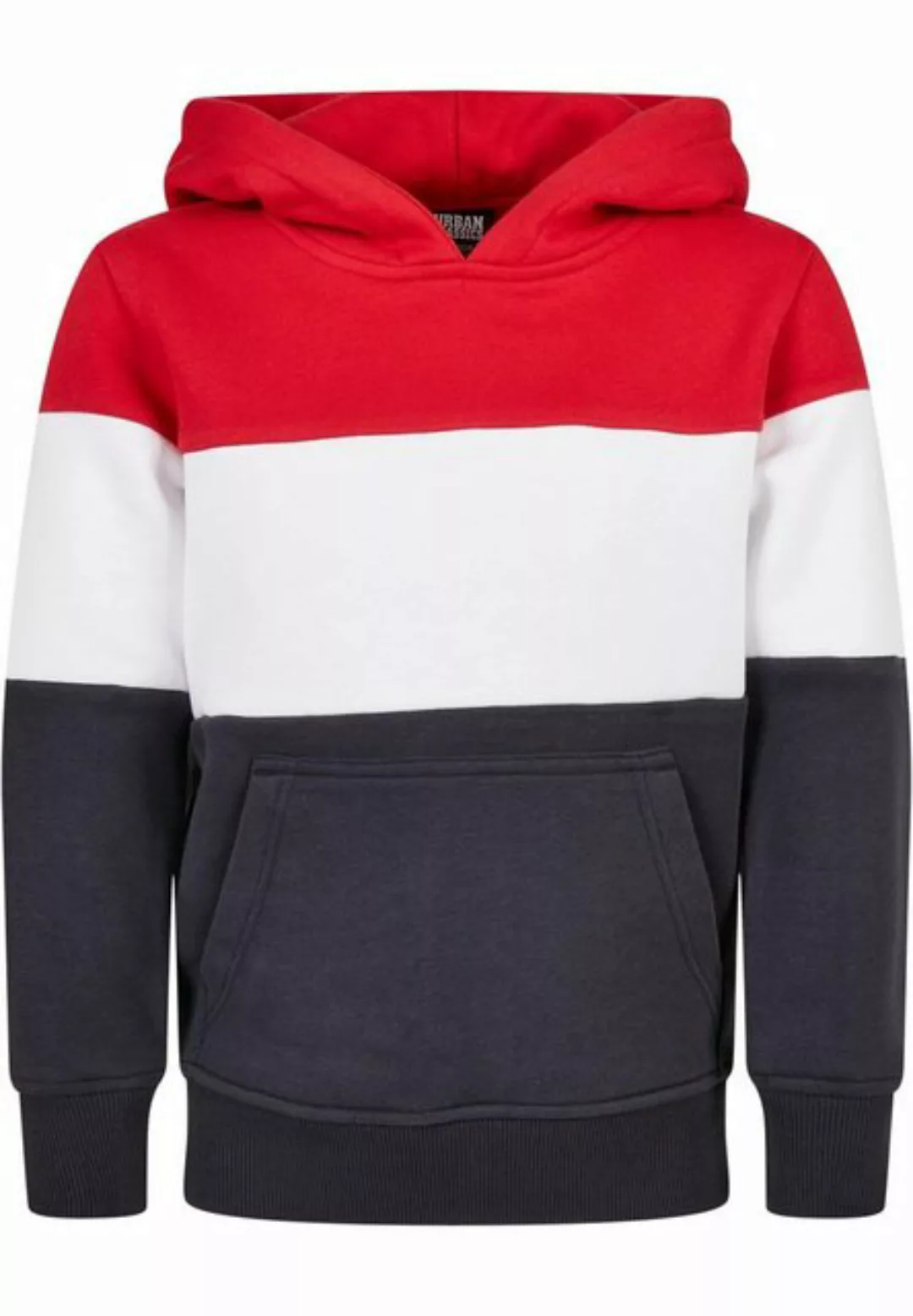 URBAN CLASSICS Hoodie Urban Classics Herren Boys 3-Tone Hoody (1-tlg) günstig online kaufen