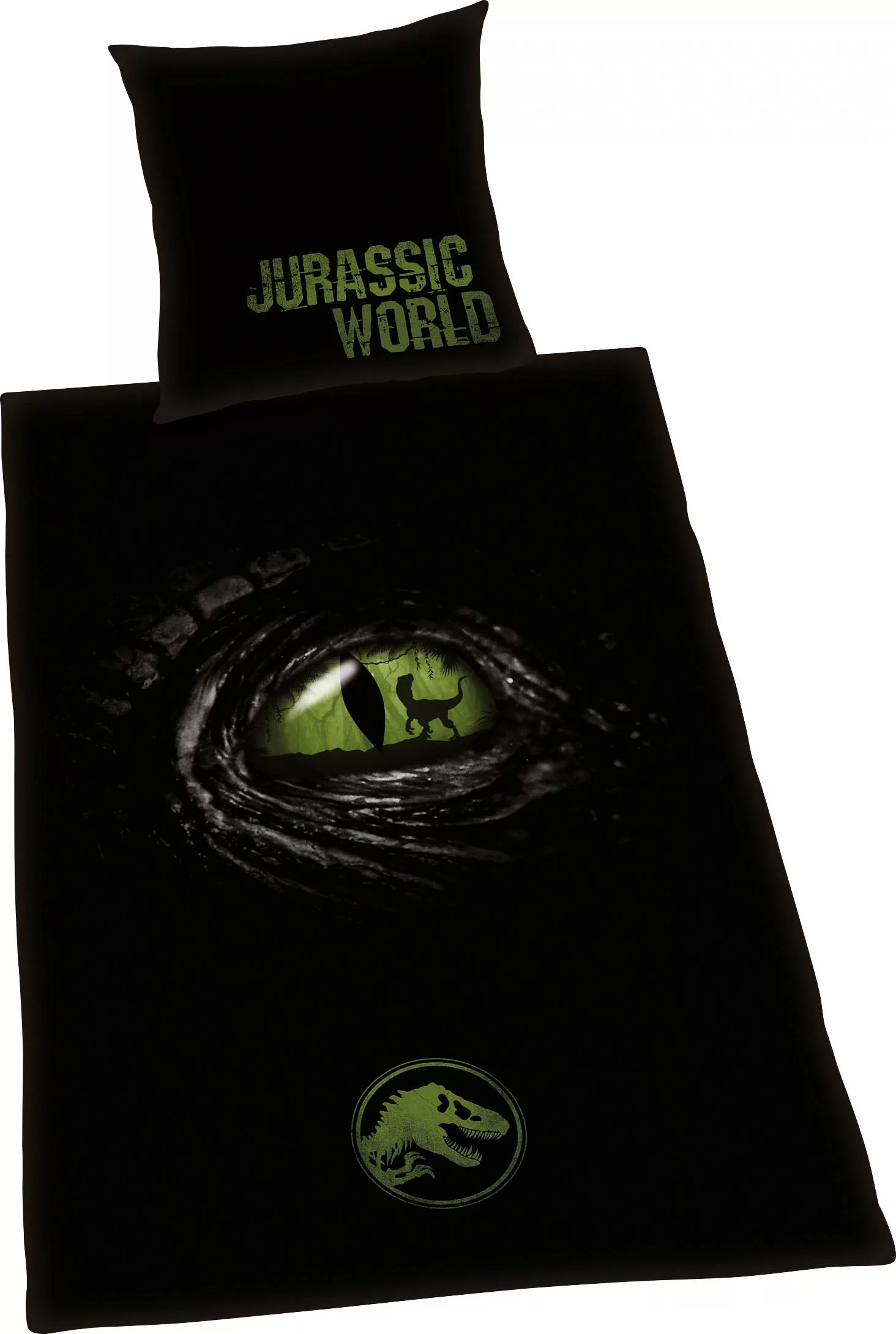 Jurassic World Wendebettwäsche »Jurassic World«, (2 tlg.), mit tollem Motiv günstig online kaufen