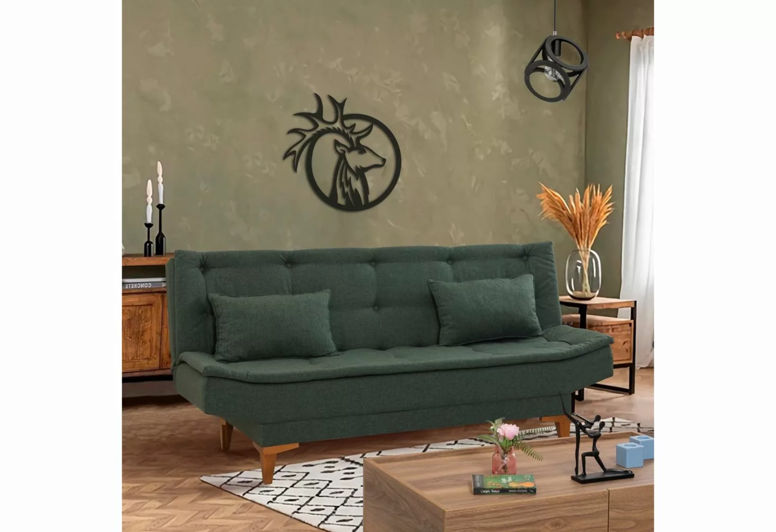 Skye Decor Sofa UNQ1647-3-Sitz-Sofa-Bett günstig online kaufen
