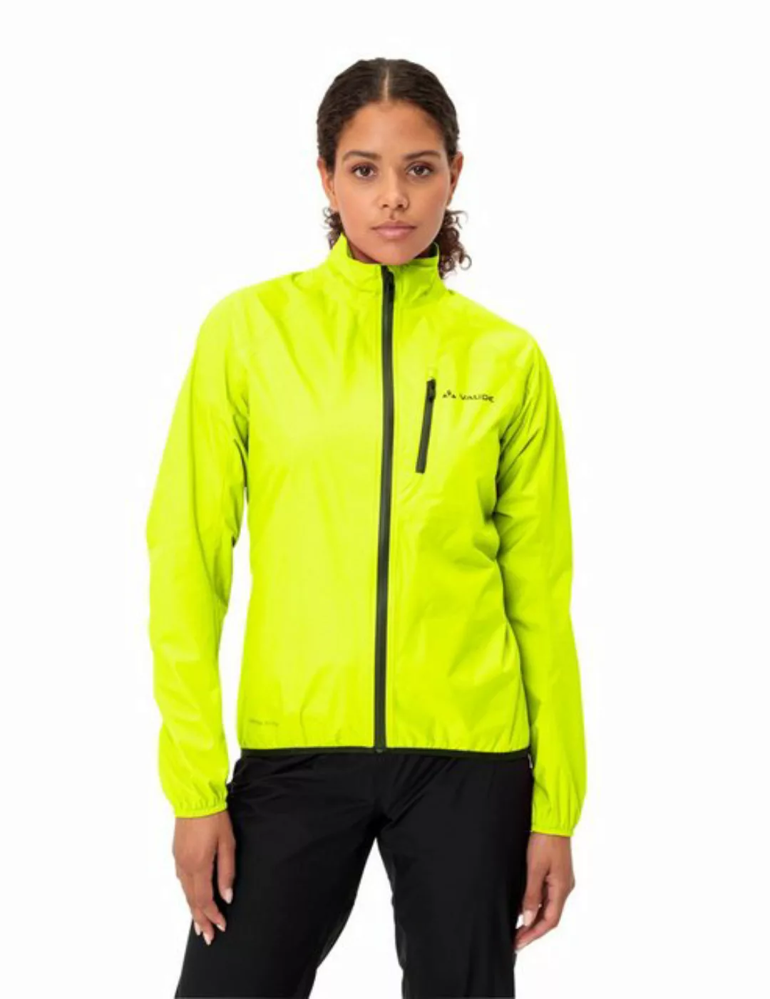 VAUDE Regenjacke "WOMENS DROP JACKET III", ohne Kapuze, mit Brusttasche günstig online kaufen