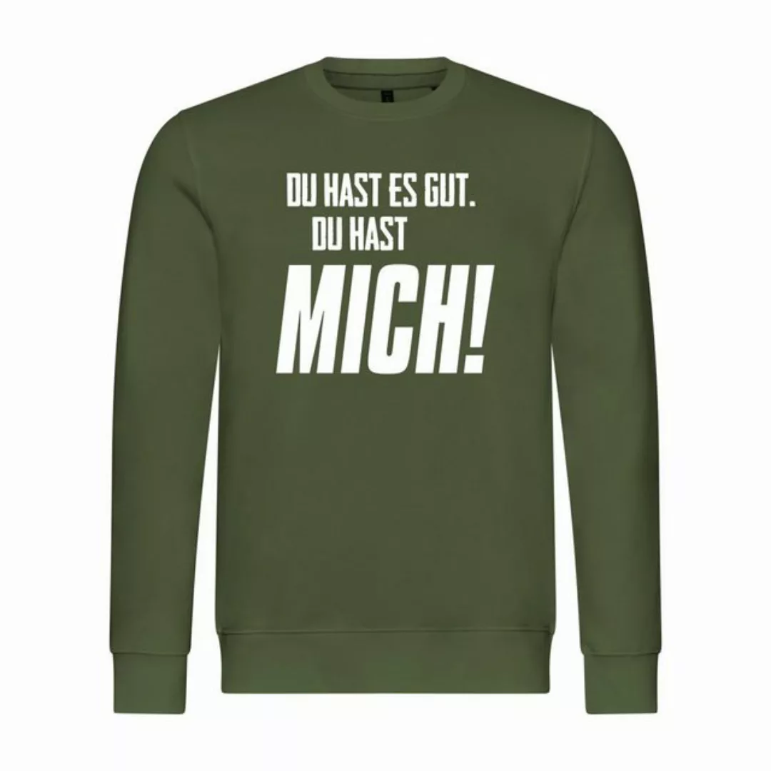 deinshirt Kapuzenpullover Herren Pullover Du hast es gut du hast mich Mit P günstig online kaufen