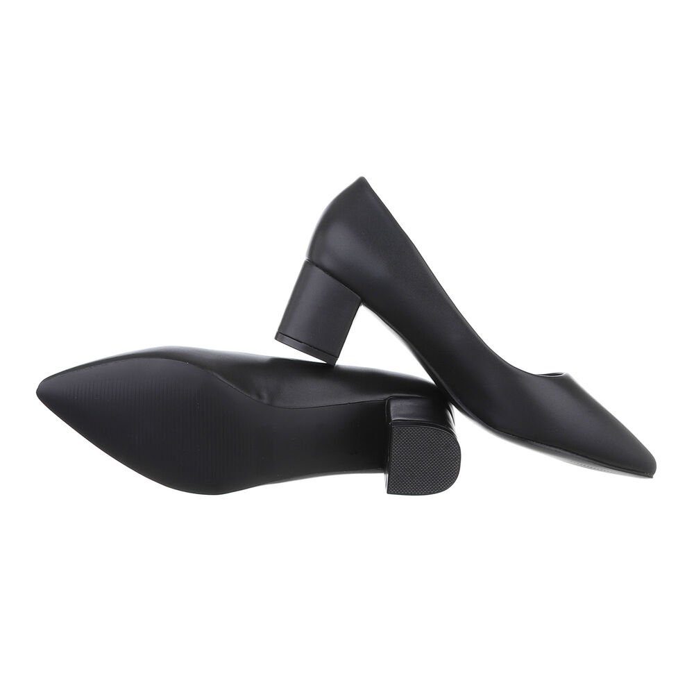 Ital-Design Damen Abendschuhe Elegant Pumps Blockabsatz günstig online kaufen