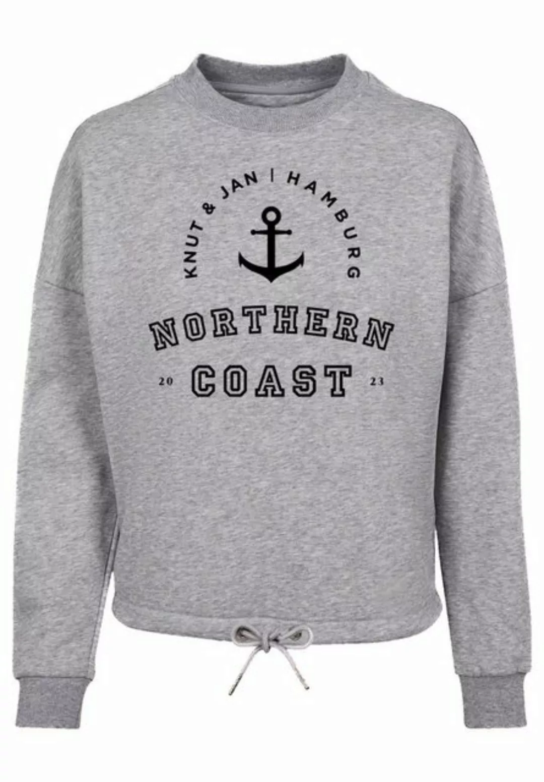 F4NT4STIC Sweatshirt "Northern Coast Knut & Jan Hamburg", Print günstig online kaufen