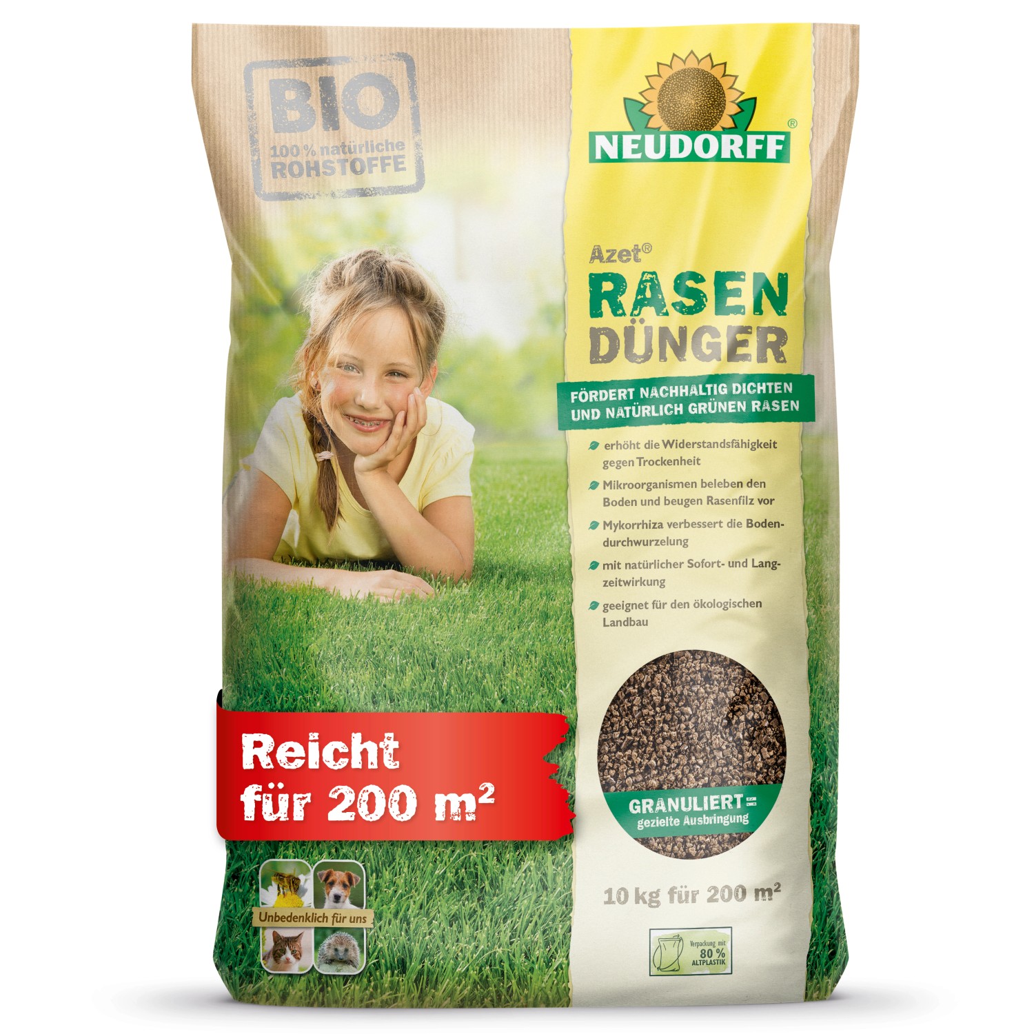 Neudorff Azet Rasen-Dünger 10 kg günstig online kaufen