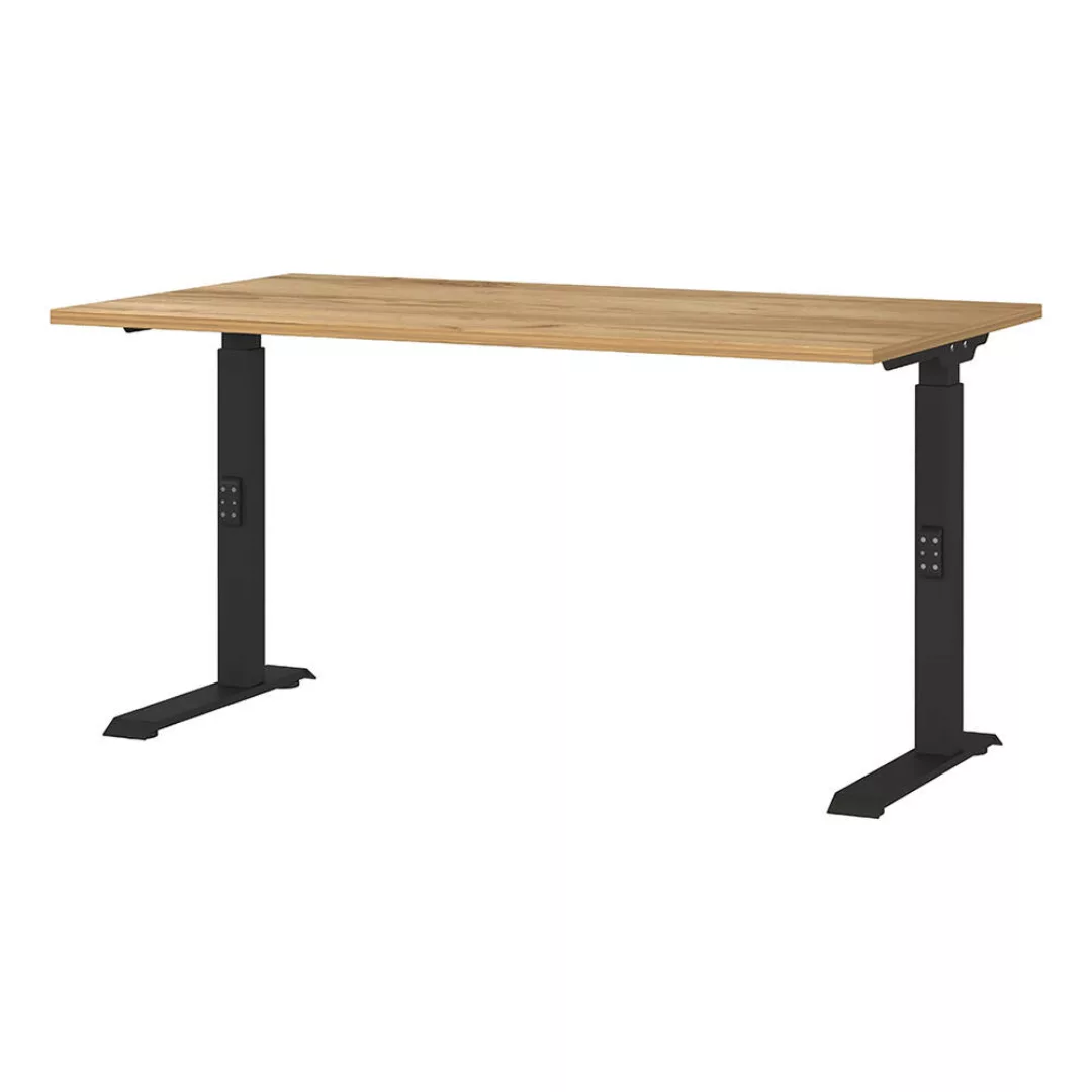 Schreibtisch 140cm, Eiche, MEMPHIS-01 günstig online kaufen