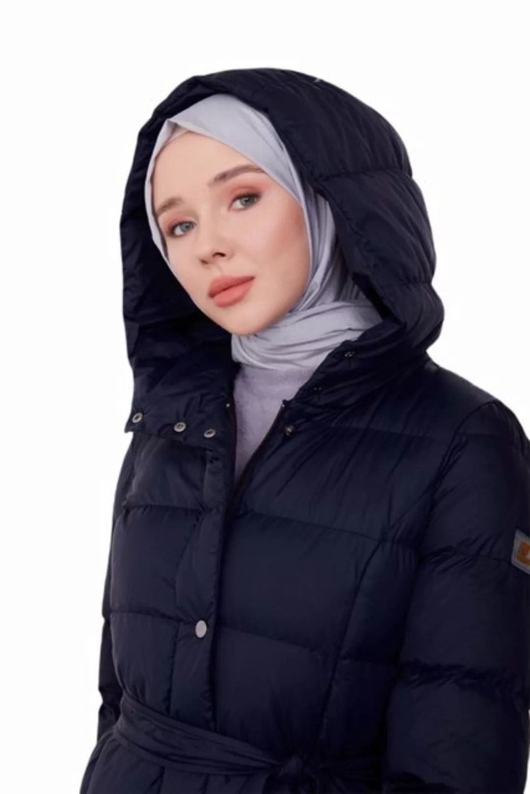 ARMİNE Steppmantel Armine Steppjacke Damen, Warm Mantel Damen Lang, Winterj günstig online kaufen