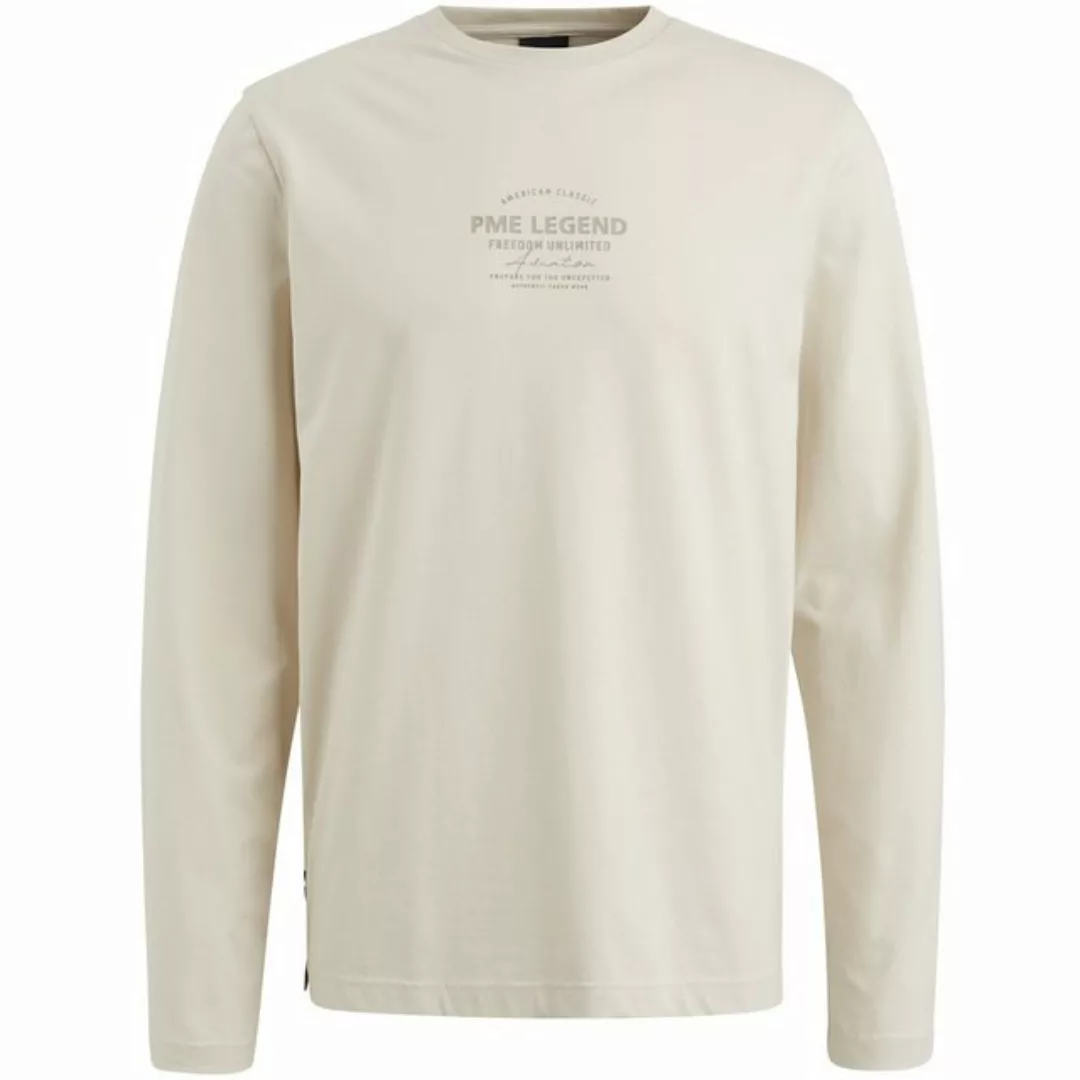 PME LEGEND Kurzarmshirt Long sleeve r-neck cotton elastan günstig online kaufen