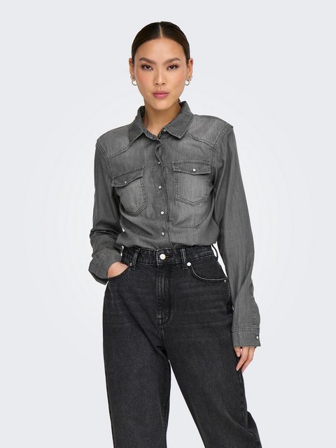 ONLY Jeansbluse ONLALICE REG SHIRT DNM BOX AKM günstig online kaufen