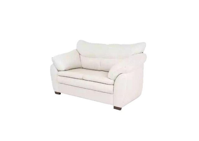 Xlmoebel Sofa Elegante weiße Zweisitzer Sofas für moderne Büros, 1 Teile, H günstig online kaufen