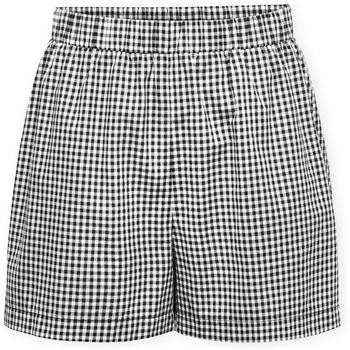 Only  Shorts Maye Check Shorts - Black/White günstig online kaufen