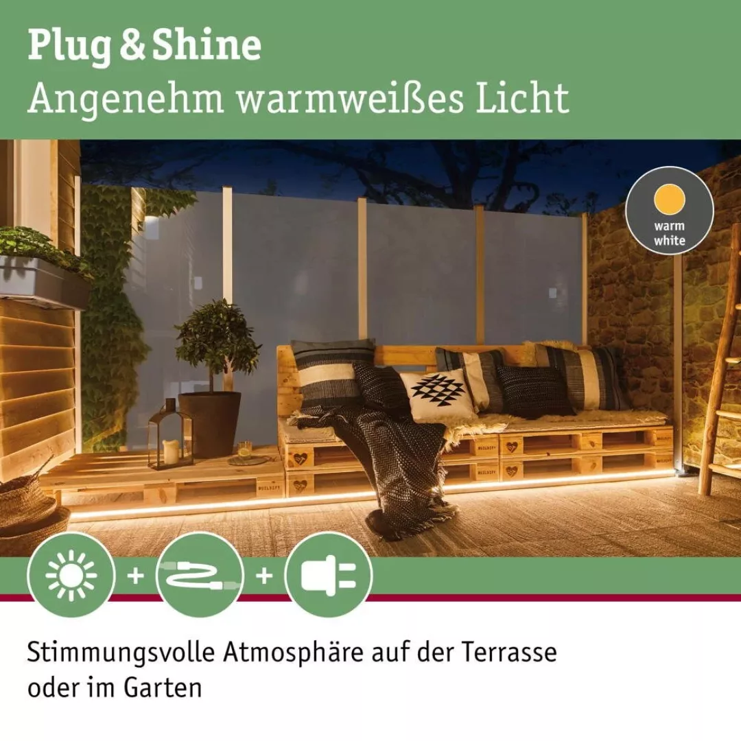 Paulmann Plug & Shine Neon LED-Stripe 5m günstig online kaufen