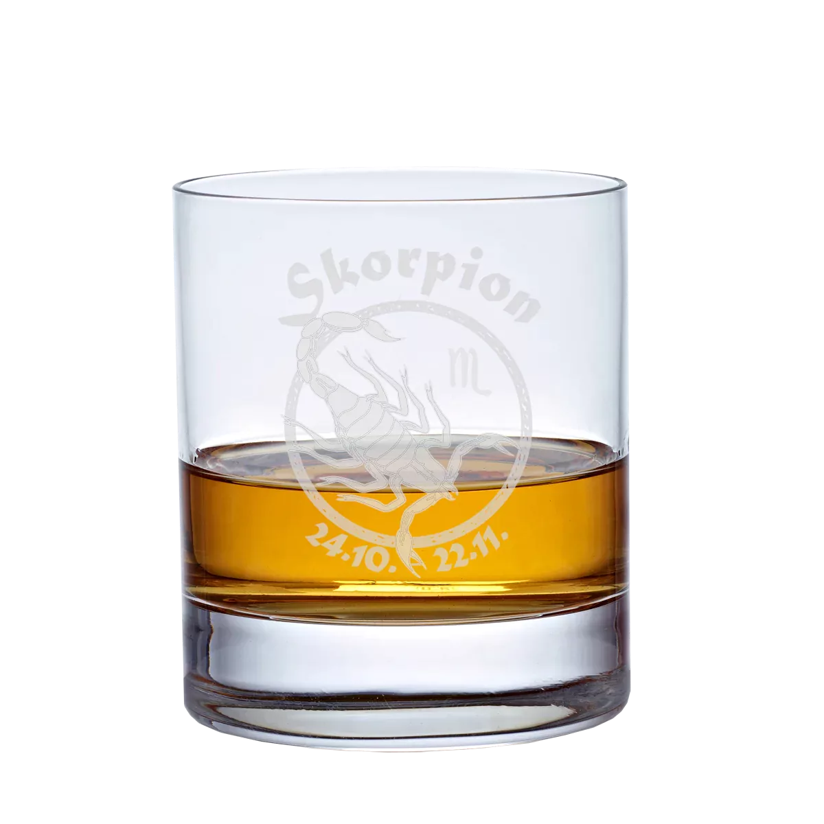 Whiskyglas (320ml) mit Sternzeichen Steinbock günstig online kaufen