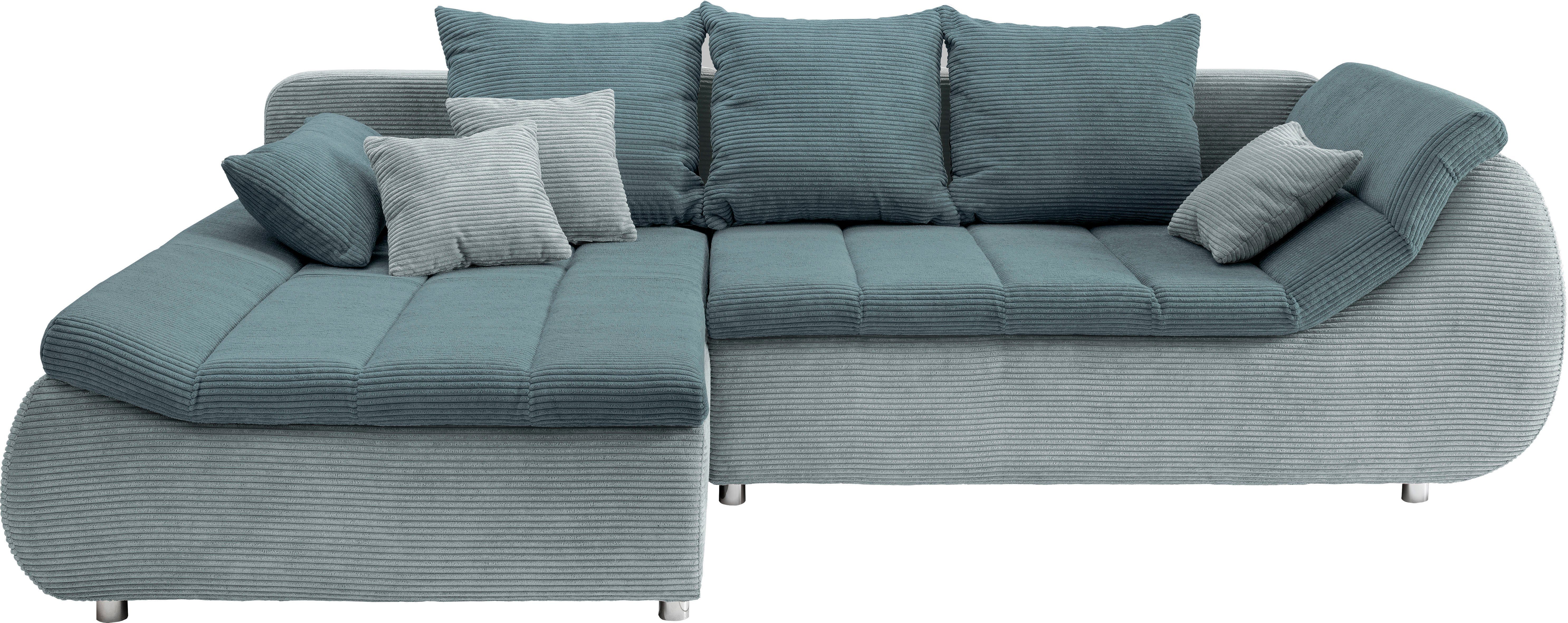 INOSIGN Ecksofa Imola elegant und bequem, günstig online kaufen