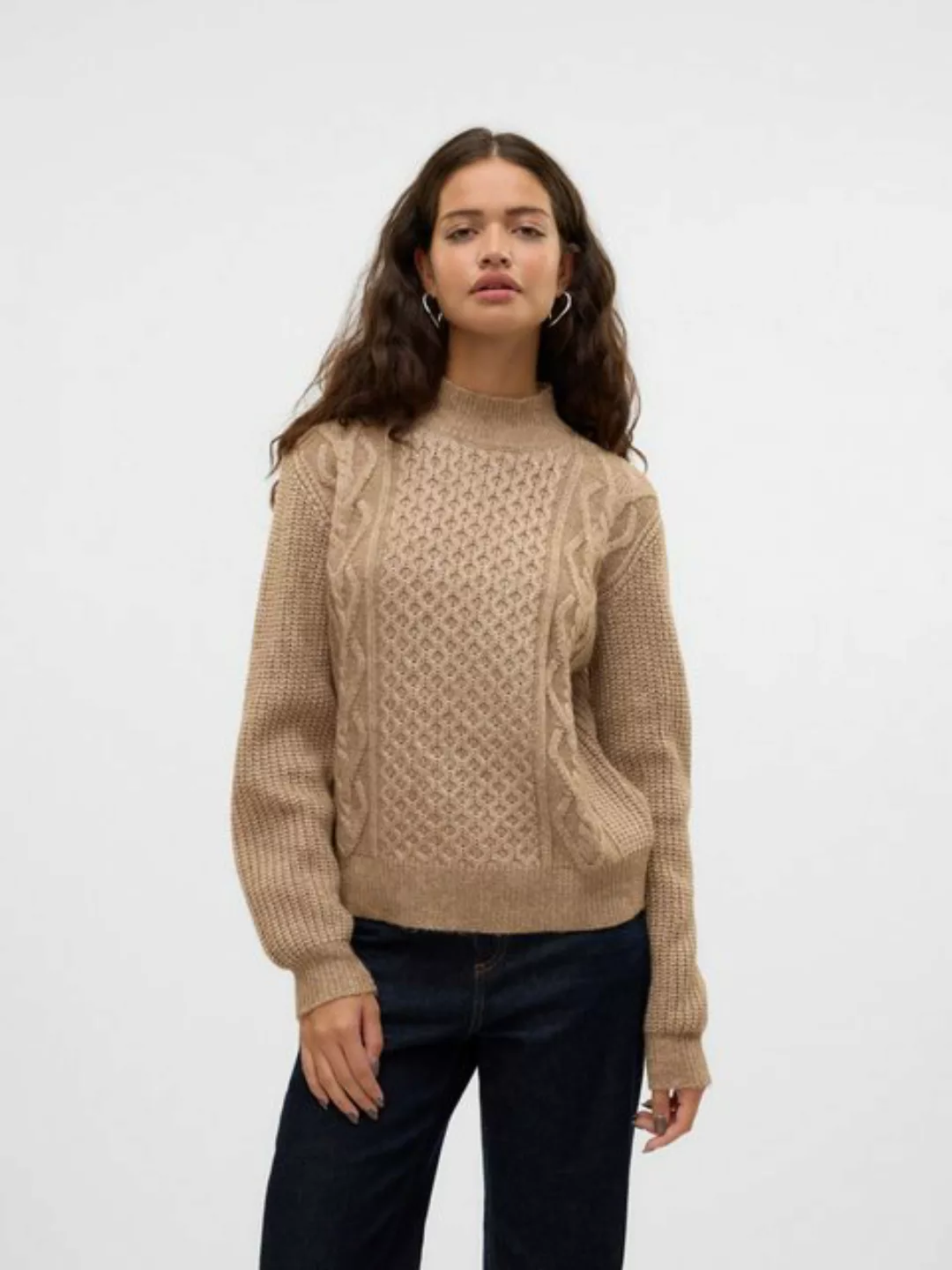 Vero Moda Stehkragenpullover VMUNIVERSE LS HIGHNECK PULLOVER GA BF günstig online kaufen