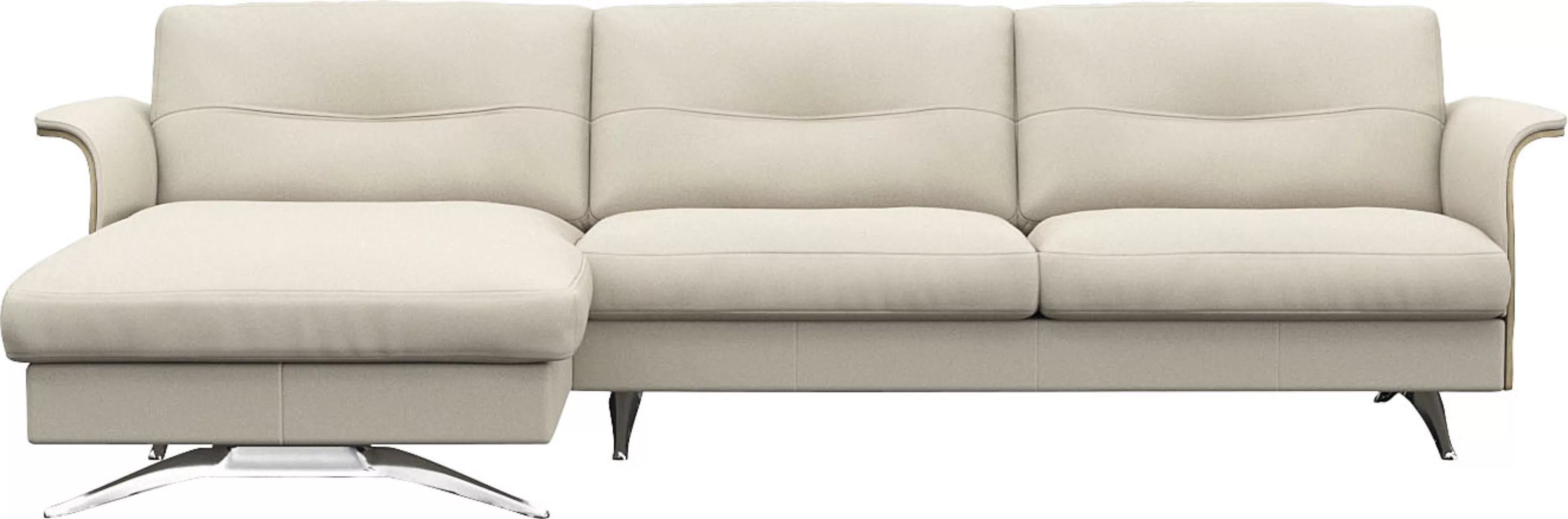 FLEXLUX Ecksofa »Glow bequem und komfortabel durch hochwertigen Sitzaufbau, günstig online kaufen