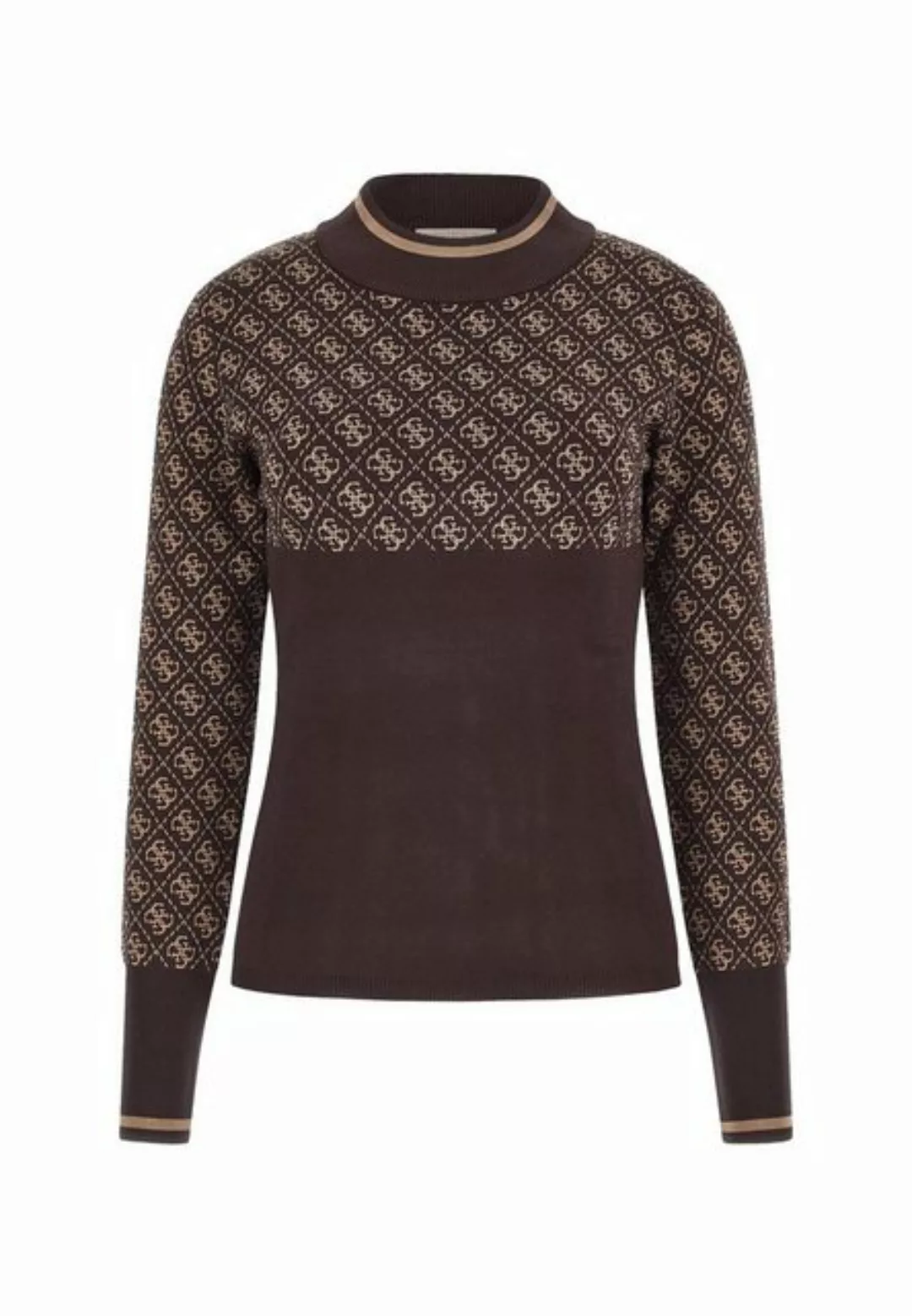 Guess Strickpullover Pullover Lise Strickpullover R-Neck (1-tlg) günstig online kaufen