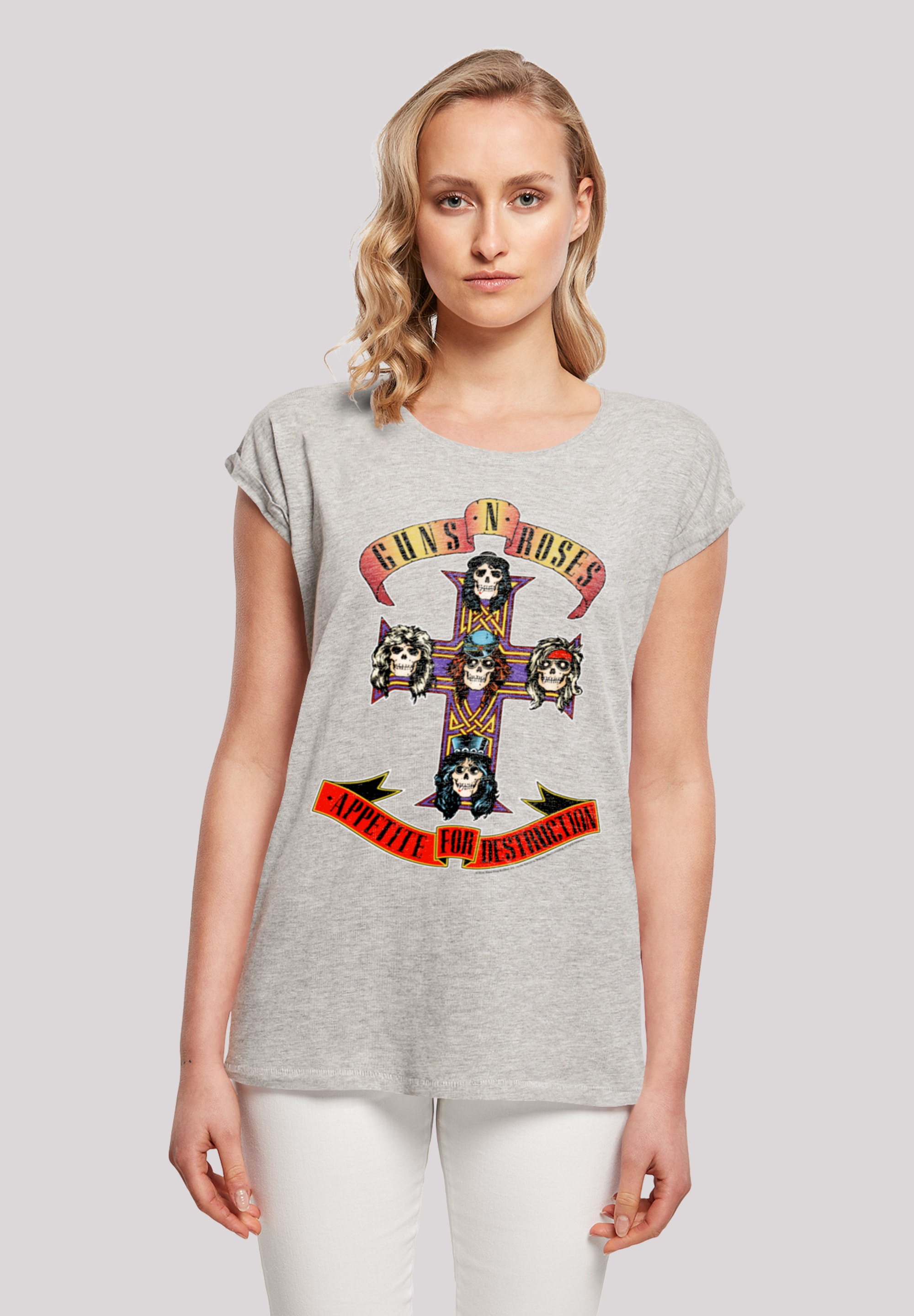 F4NT4STIC T-Shirt "Guns n Roses Band Appetite For Destruction", Print günstig online kaufen