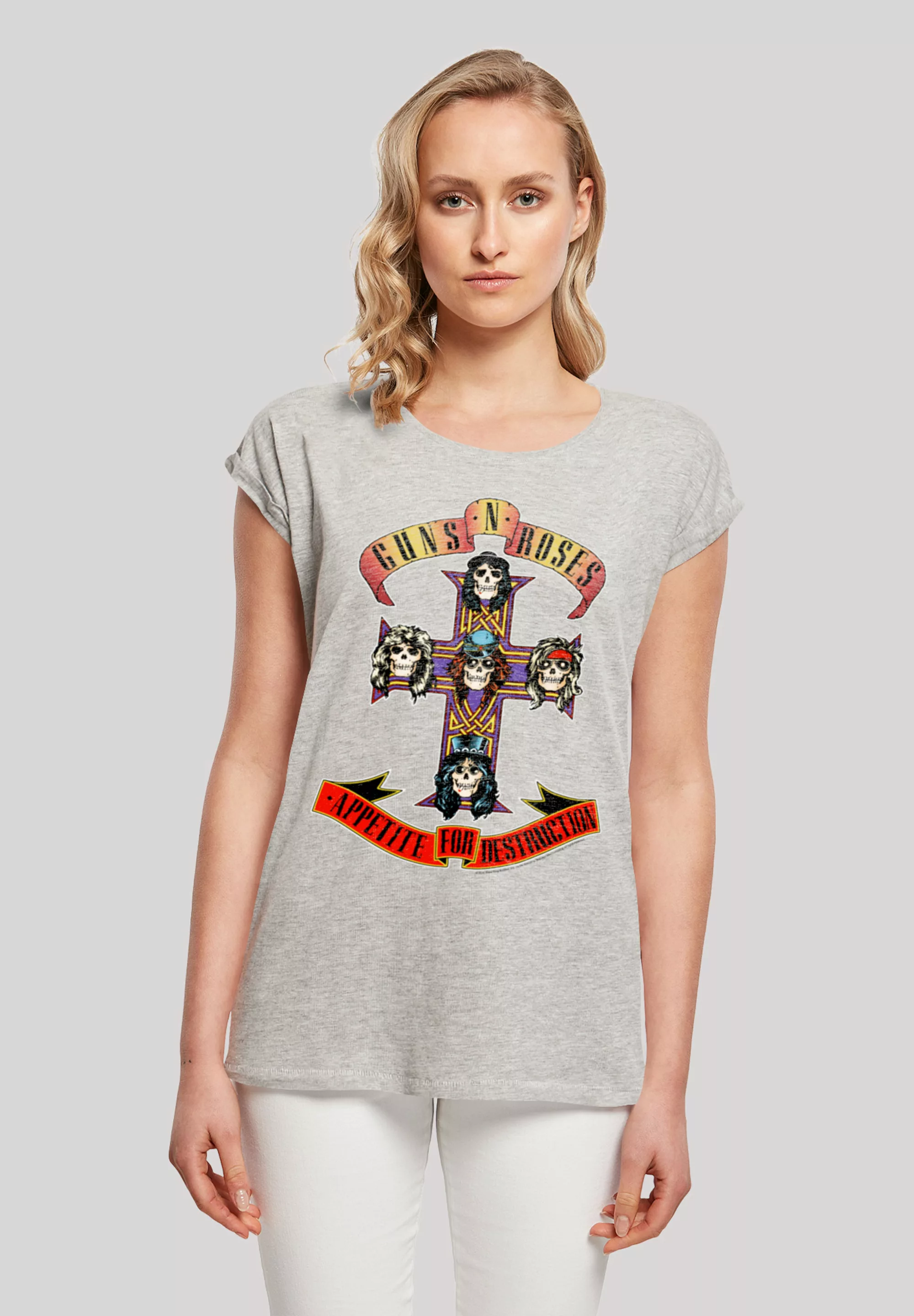 F4NT4STIC T-Shirt "Guns n Roses Band Appetite For Destruction", Print günstig online kaufen