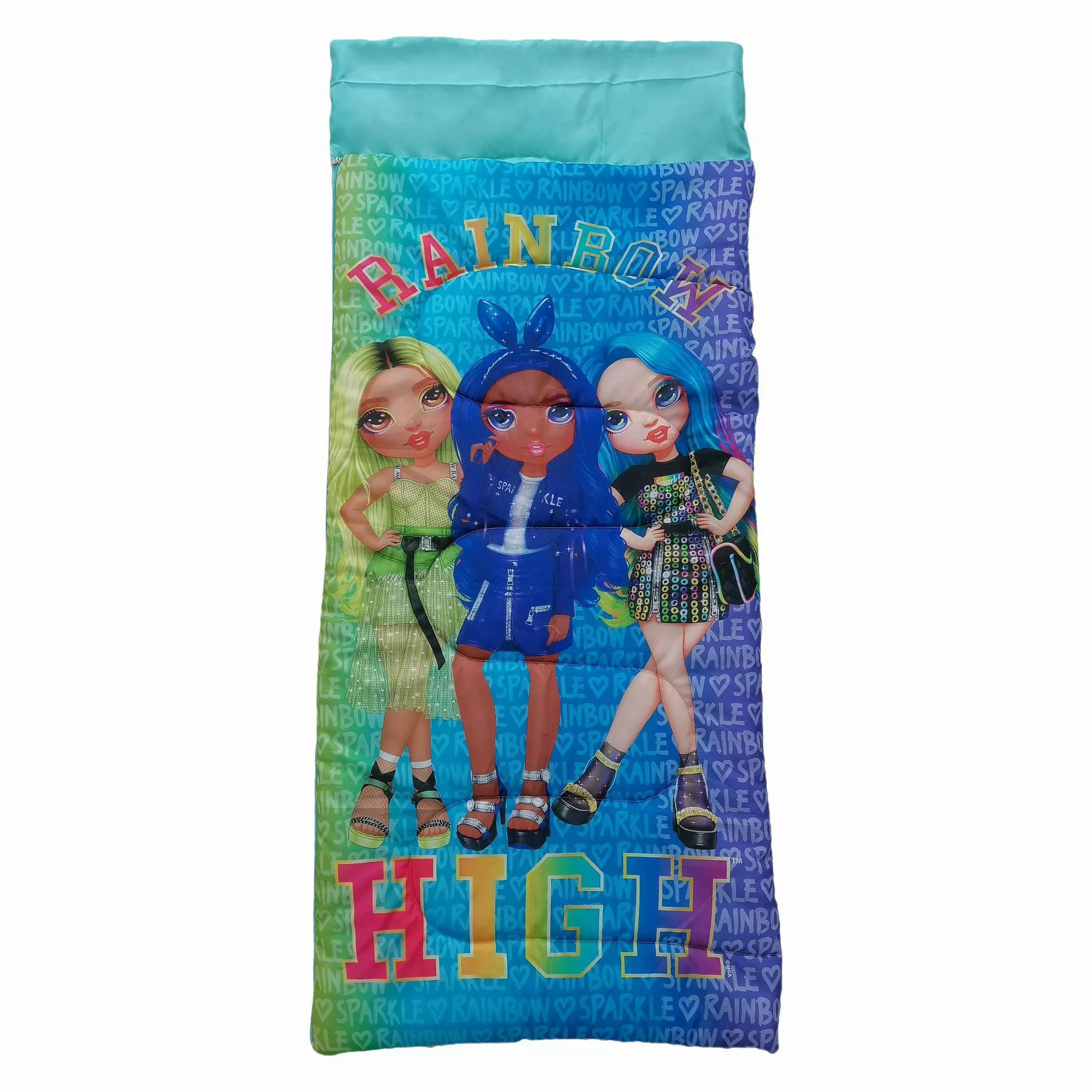 Rainbow High Kinderschlafsack Bequeme Schlafrolle Bettrolle günstig online kaufen