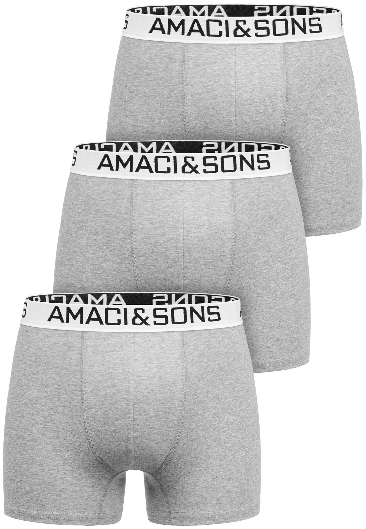 Amaci&Sons Boxershorts DUSTIN 3er Pack Boxershorts günstig online kaufen