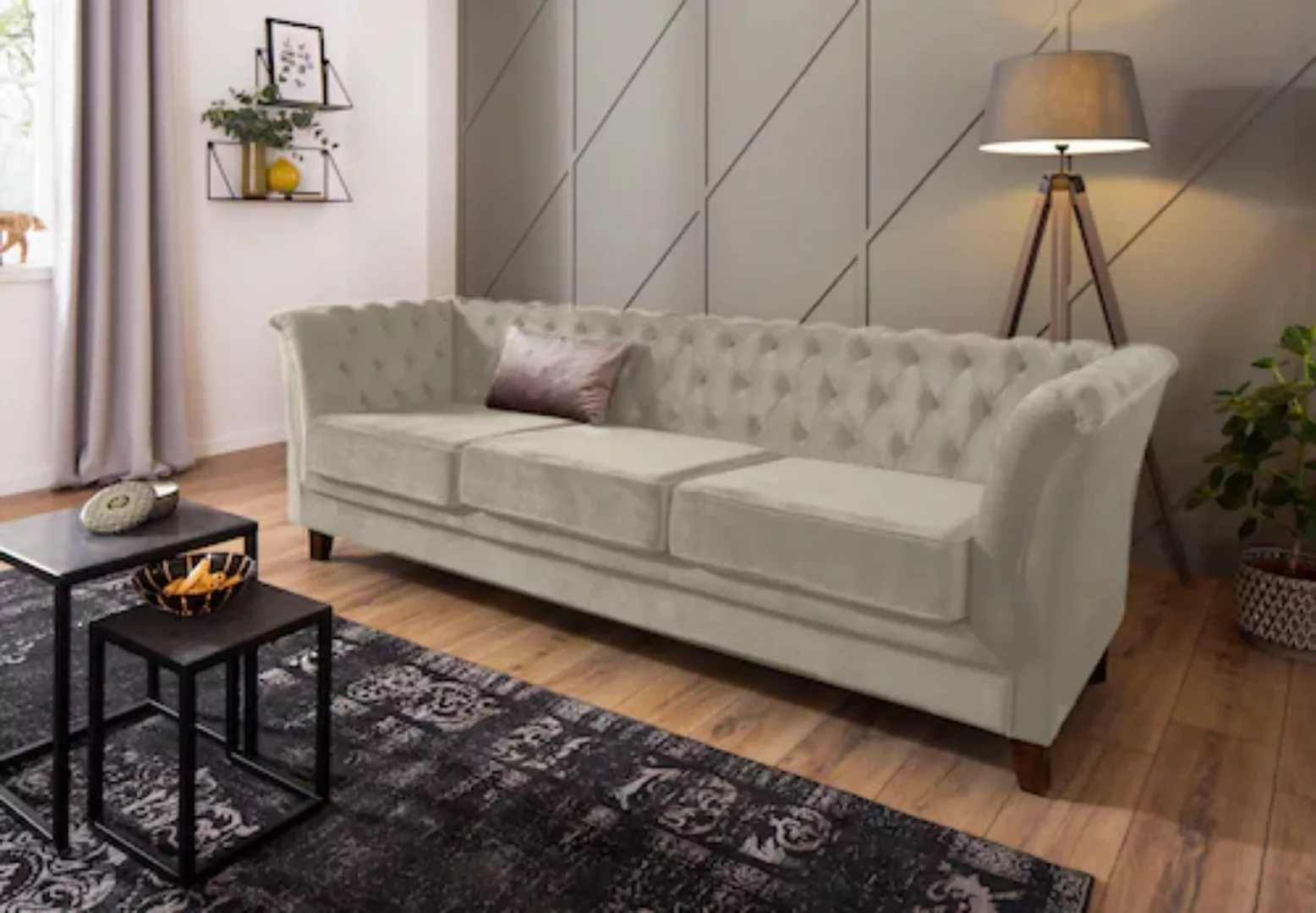 Home affaire Chesterfield-Sofa »Dover« günstig online kaufen