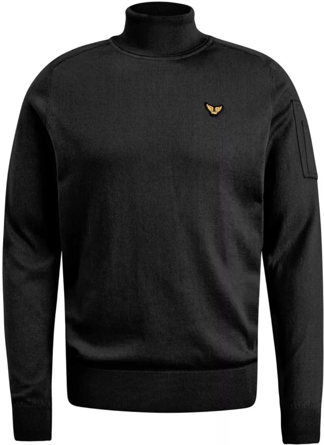 PME Legend Rollkragenpullover Schwarz - Größe M günstig online kaufen