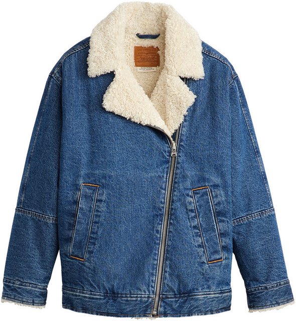 Levi's® Jeansjacke SHERPA FLIGHT JACKET mit Sherpa-Futter günstig online kaufen