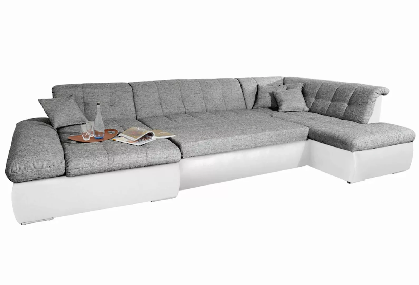 DOMO collection Wohnlandschaft "Moric U-Form auch in Cord", im XXL-Format, günstig online kaufen