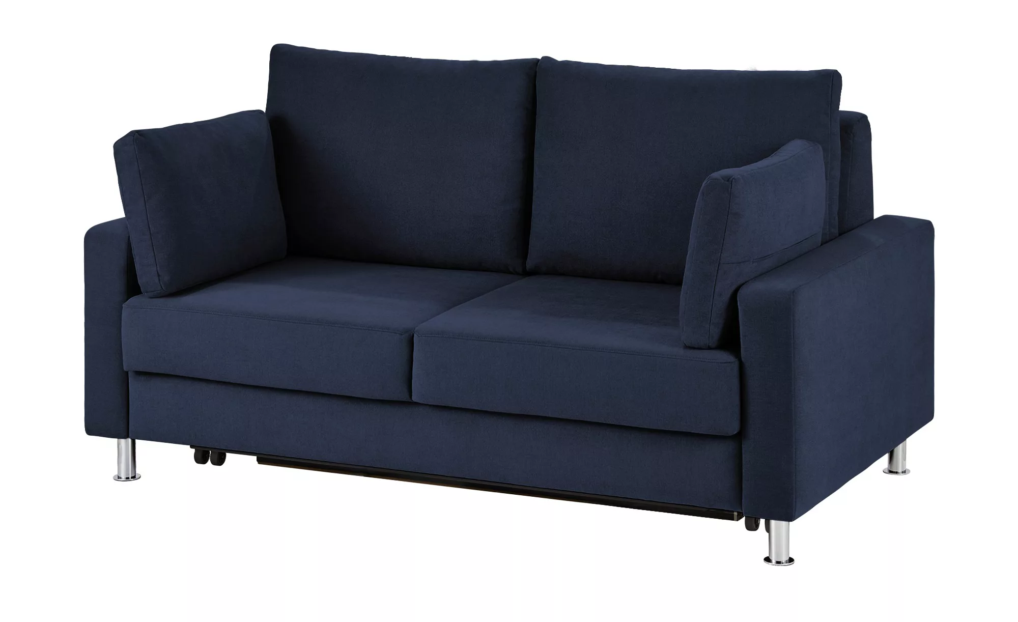 Schlafsofa Mikrofaser Fürth ¦ blau ¦ Maße (cm): B: 146 H: 90 T: 95 Polsterm günstig online kaufen