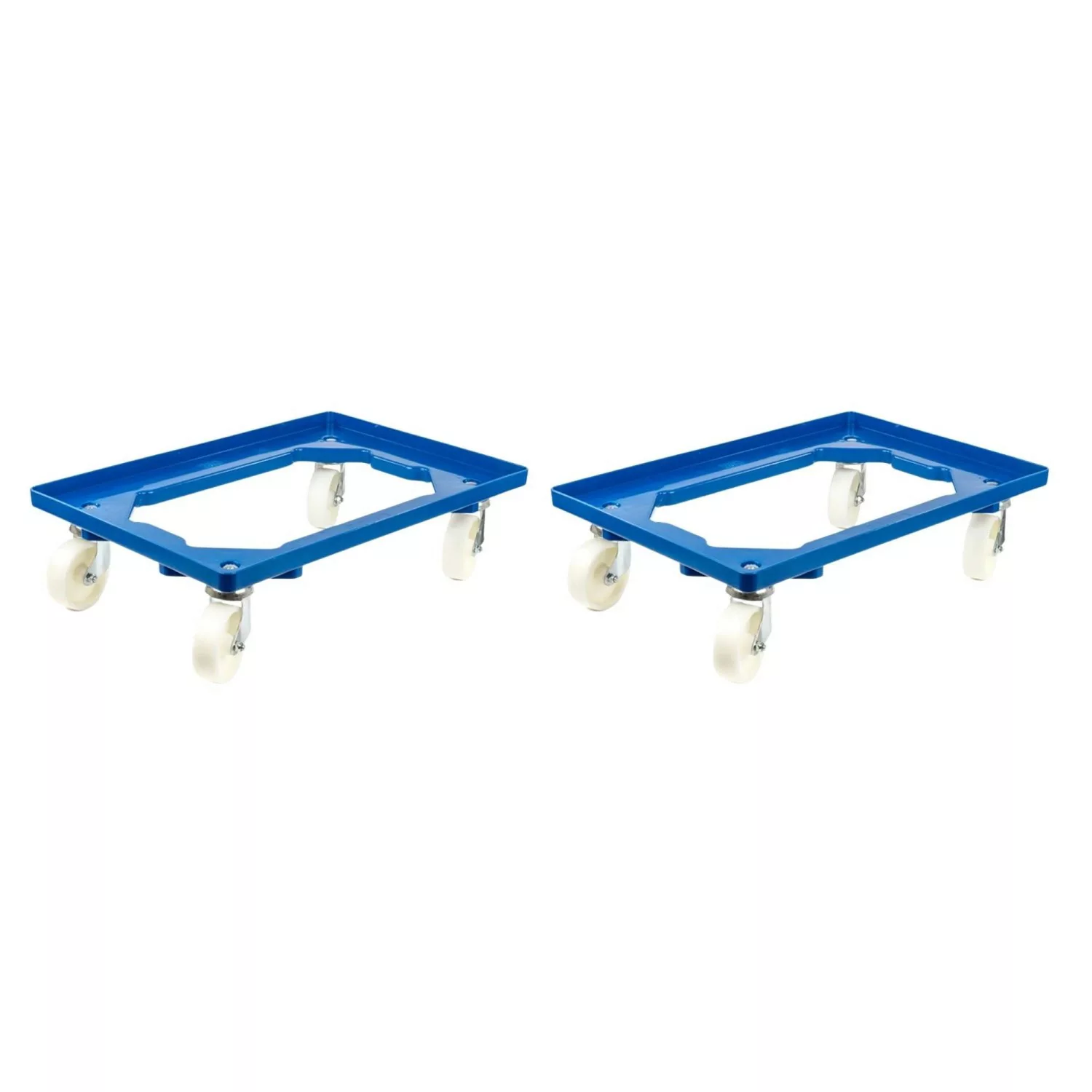 PROREGAL SparSet 2x Transportroller für Euroboxen 60 x 40 cm mit Kunststoff günstig online kaufen