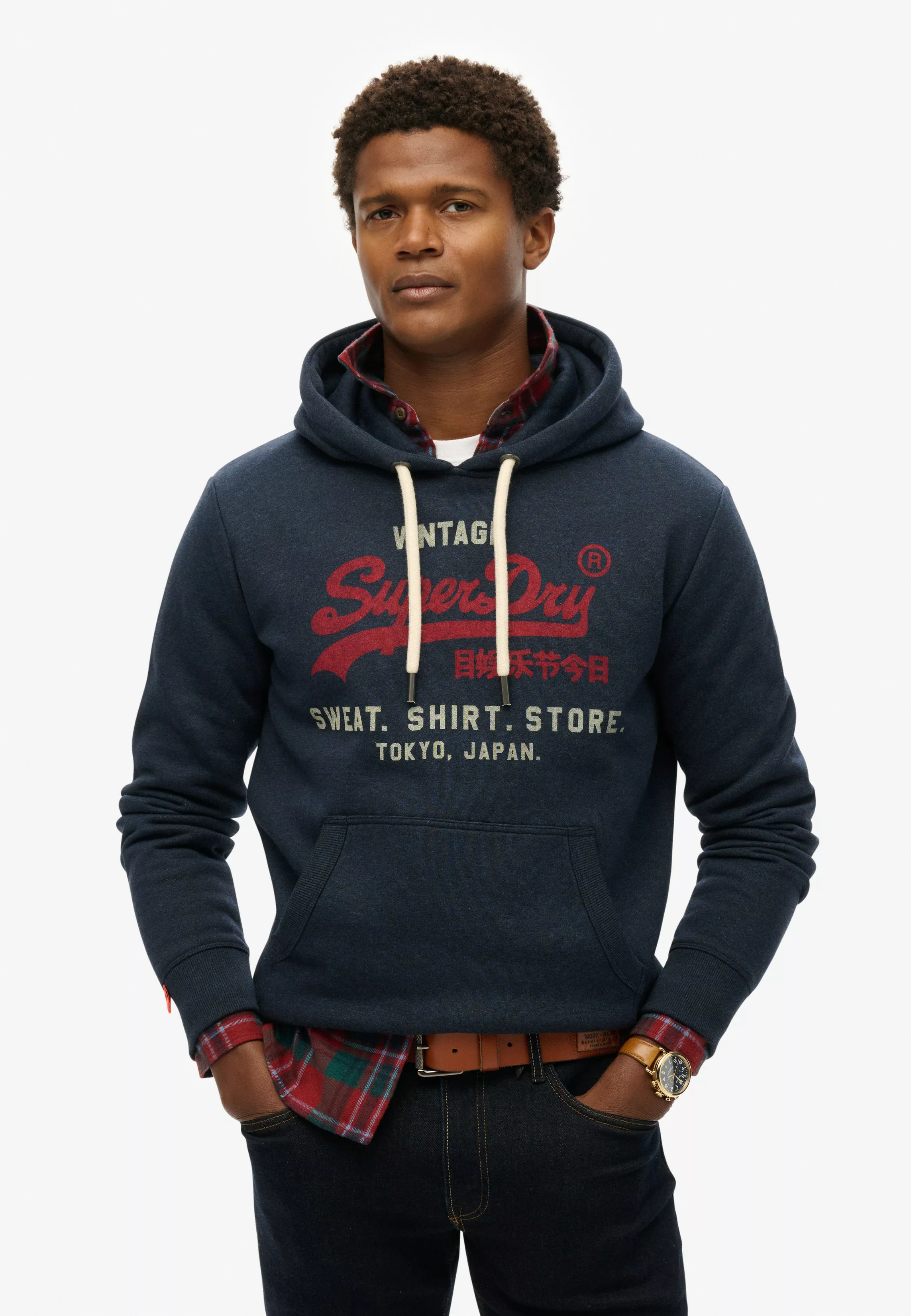 Superdry Kapuzensweatshirt "SD-VL HERITAGE RELAXED HOOD" günstig online kaufen